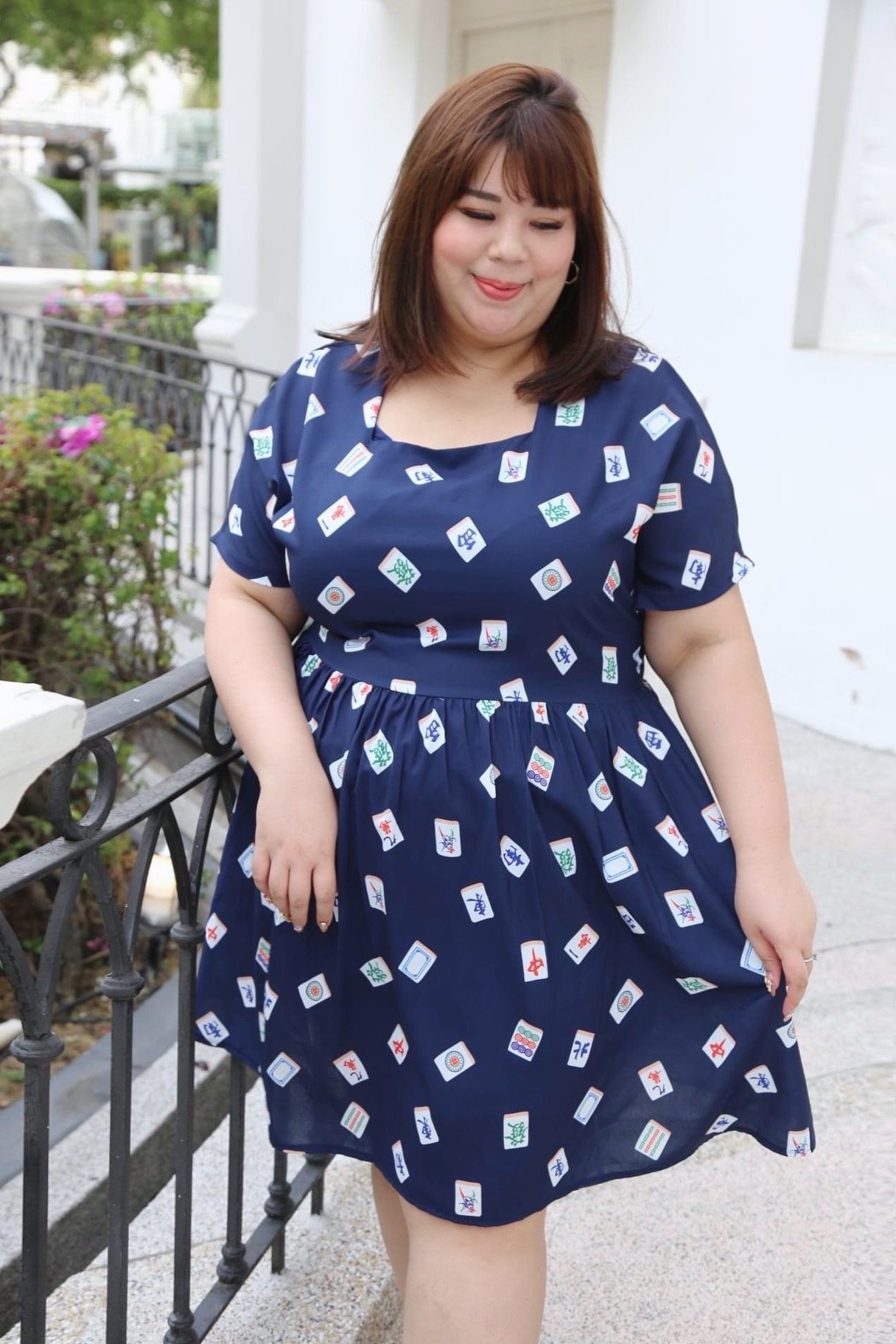 Love+ 发财 Mahjong Dress|Plus SizeDress
