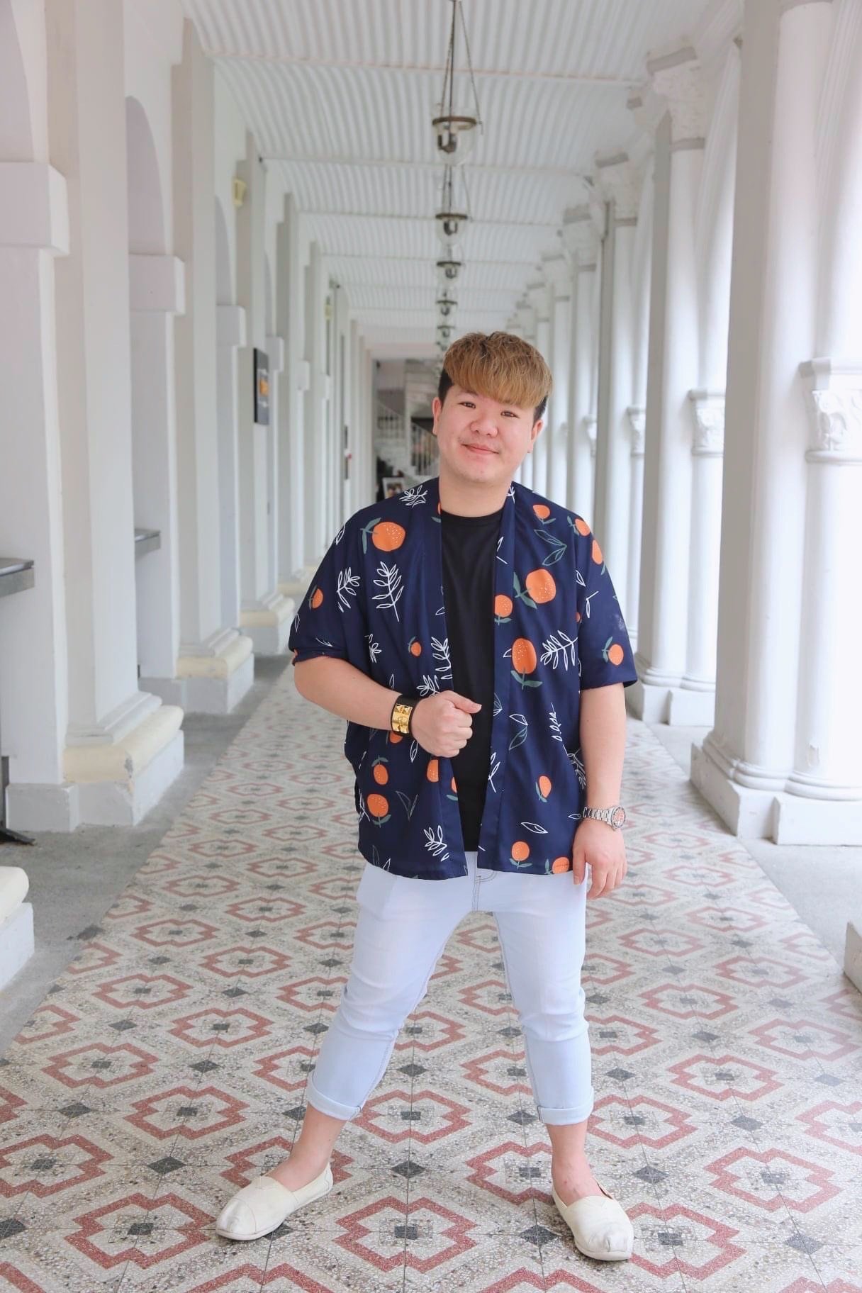 Love+ 旺橘 Orange Kimono|Plus Size Kimono