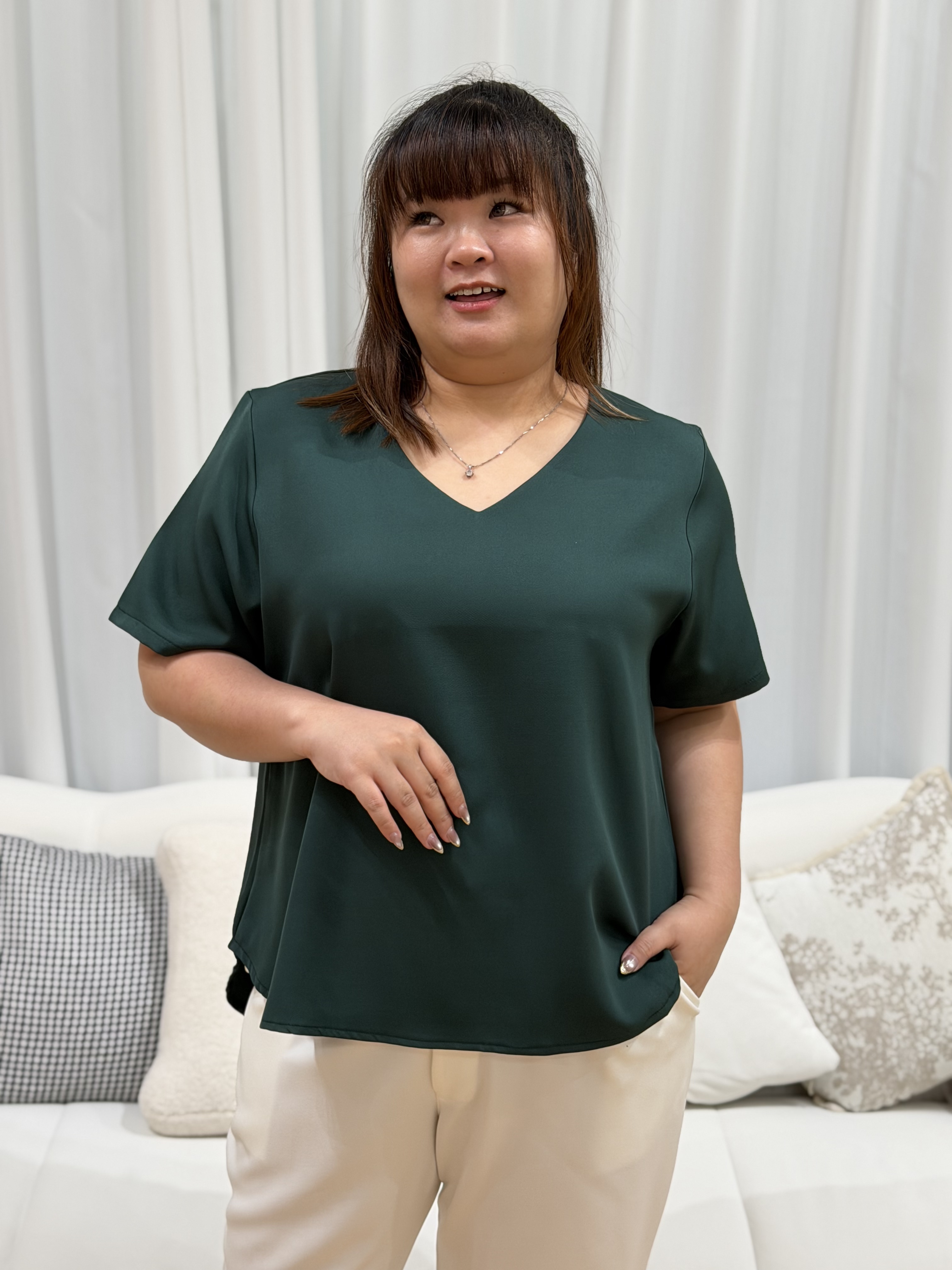 Love+ Velle Poly Top | Plus Size Top