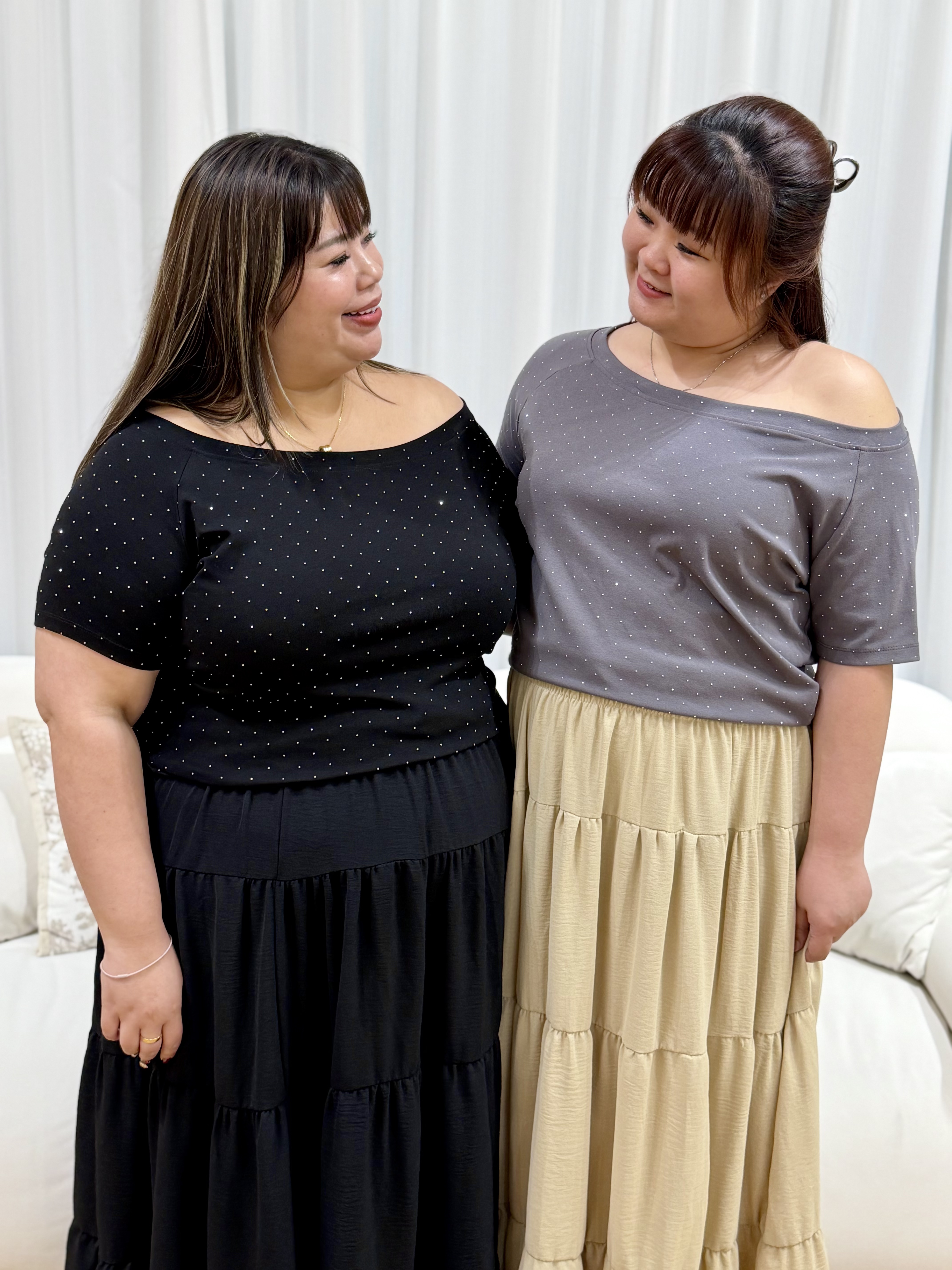 Giltter Everyday Toga Top | Plus Size Top