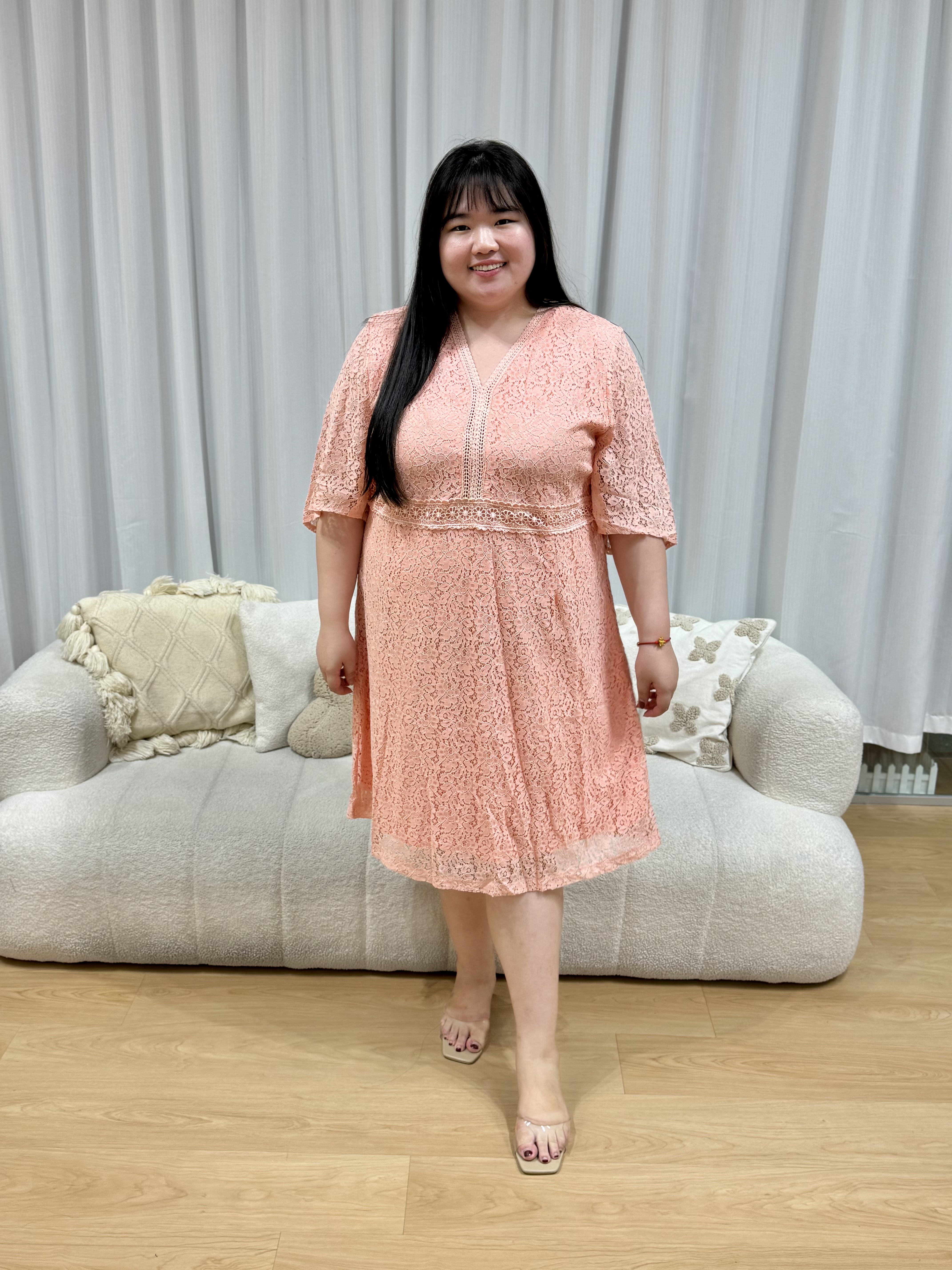 Fedora Premium Lace Dress | Plus Size Dress