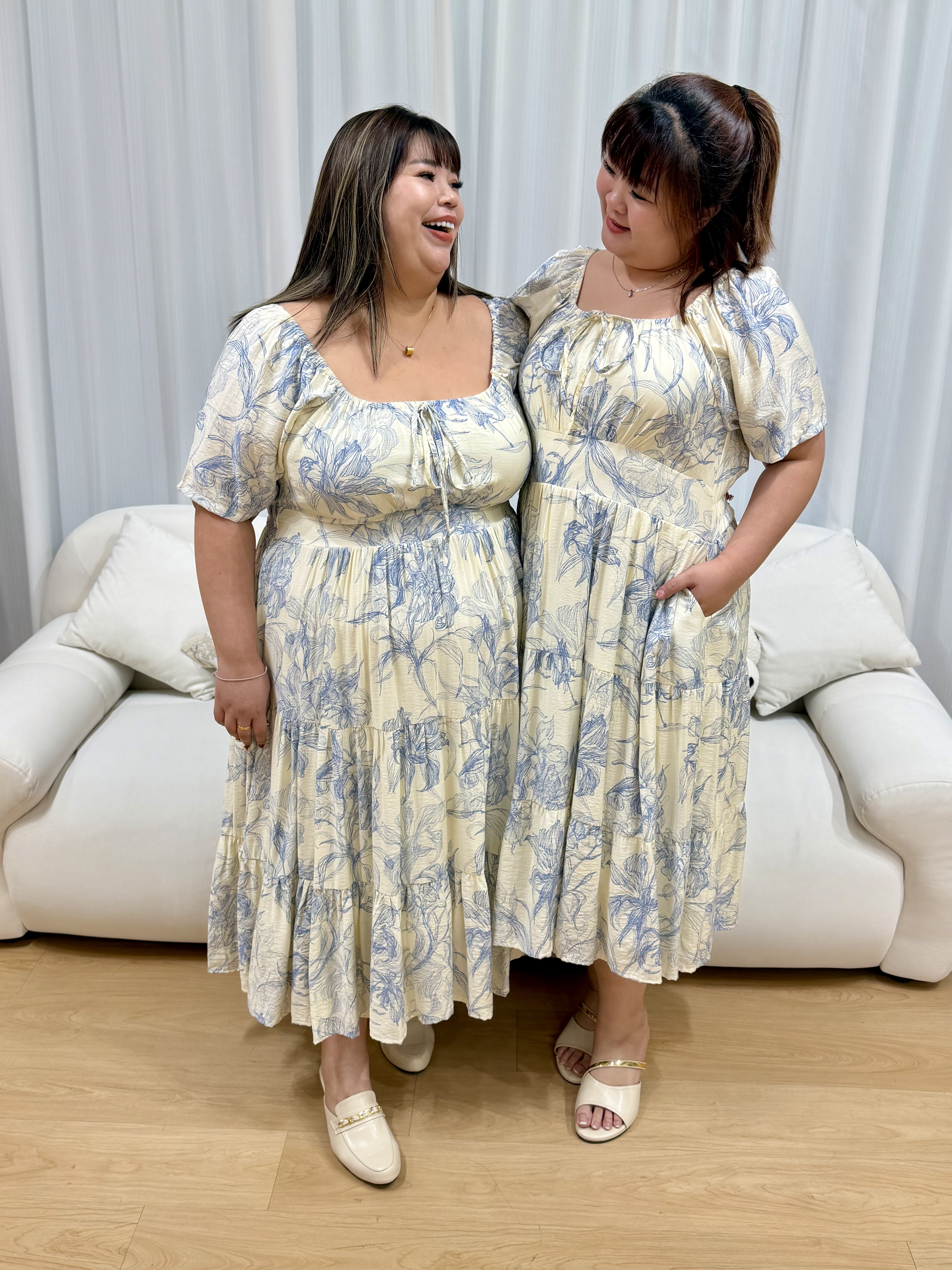 Love+ Blanc Bleu Evangaline Maxi Dress | Plus Size Maxi Dress