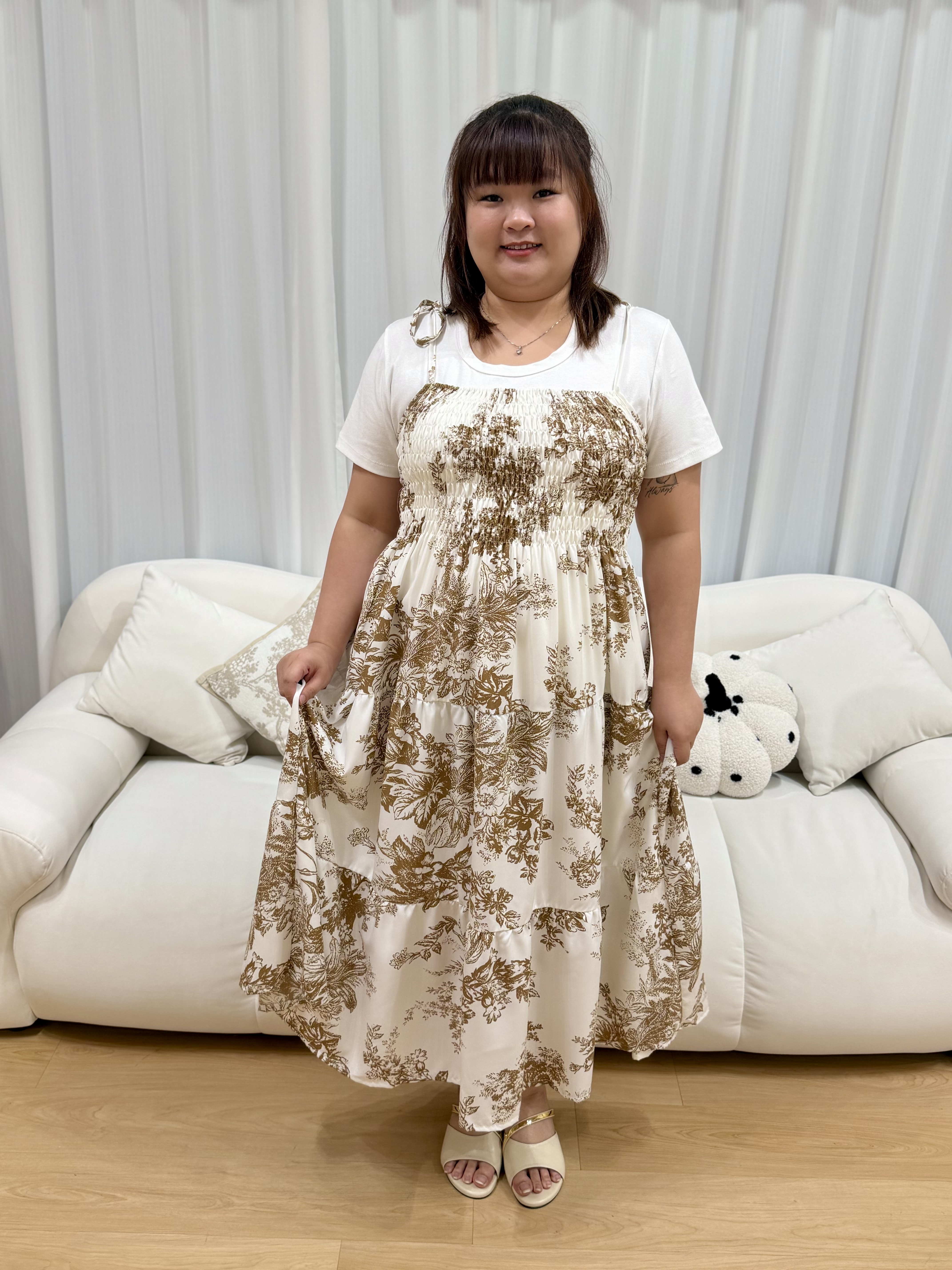 Love+ Chloe Doveria Brownie Maxi Dress | Plus Size Dress