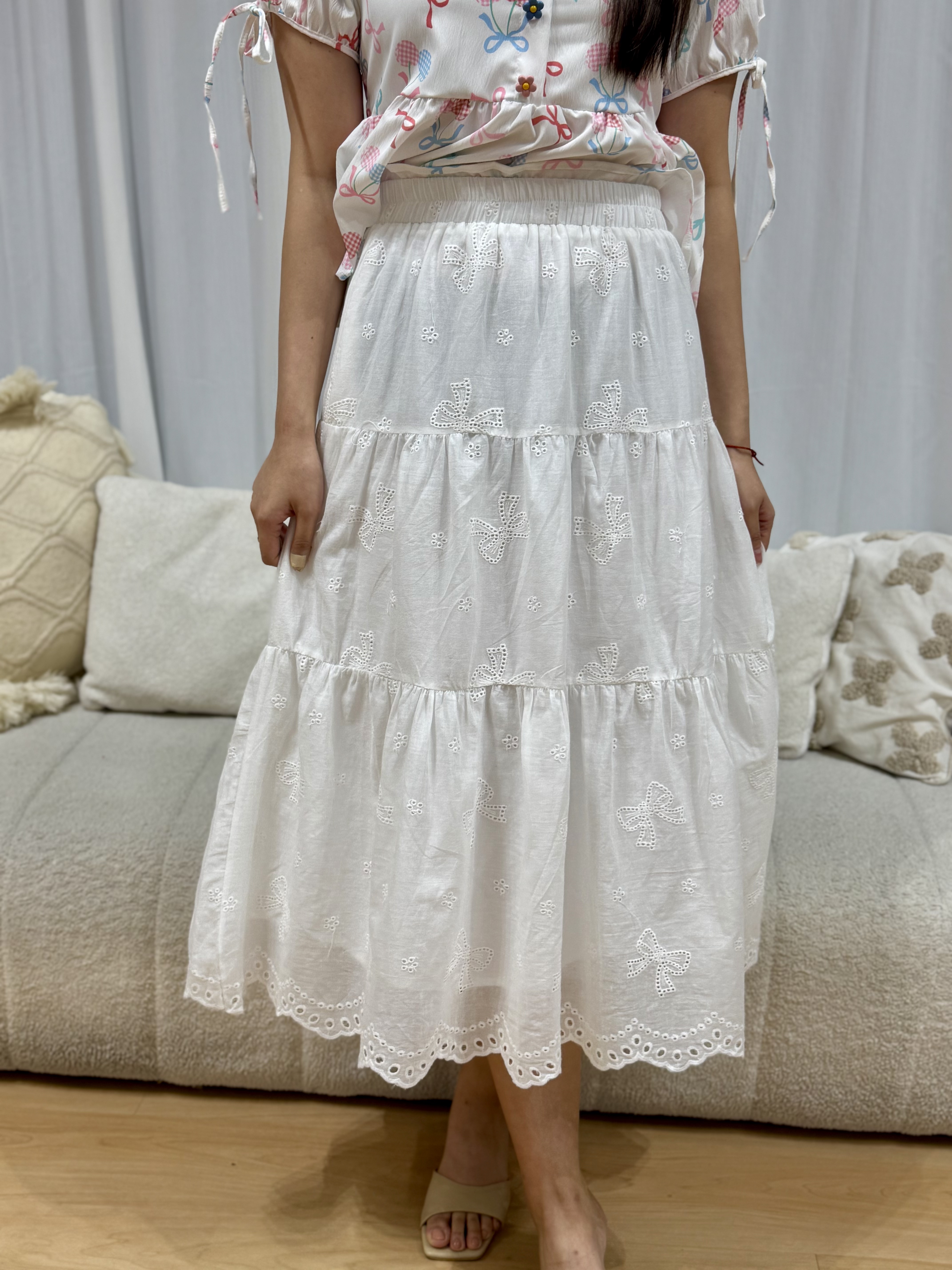 Robox Lace Ribbon Skirt | Plus Size Skirt