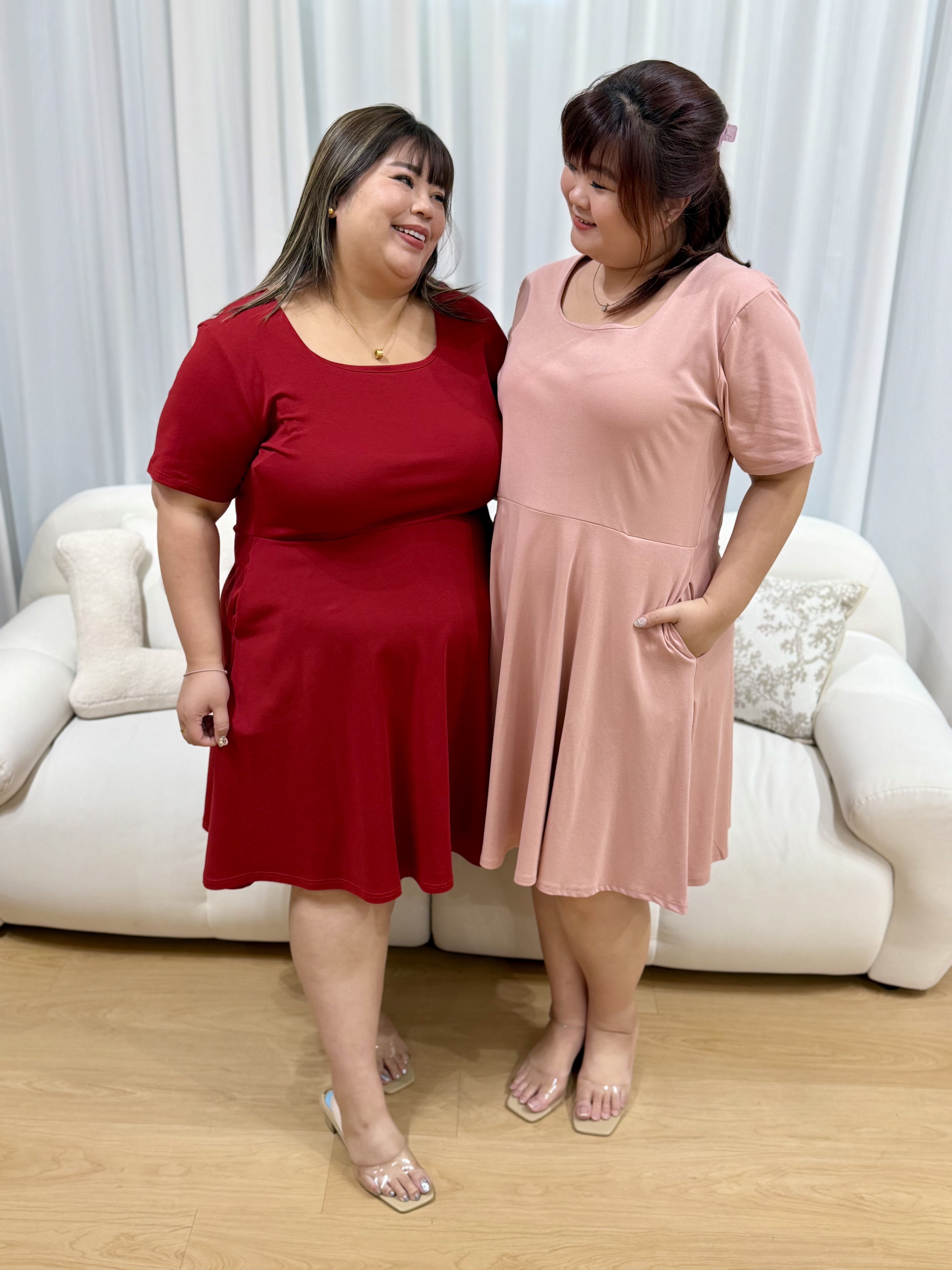 Marvy Box Premium Cotton Dress | Plus Size Dress
