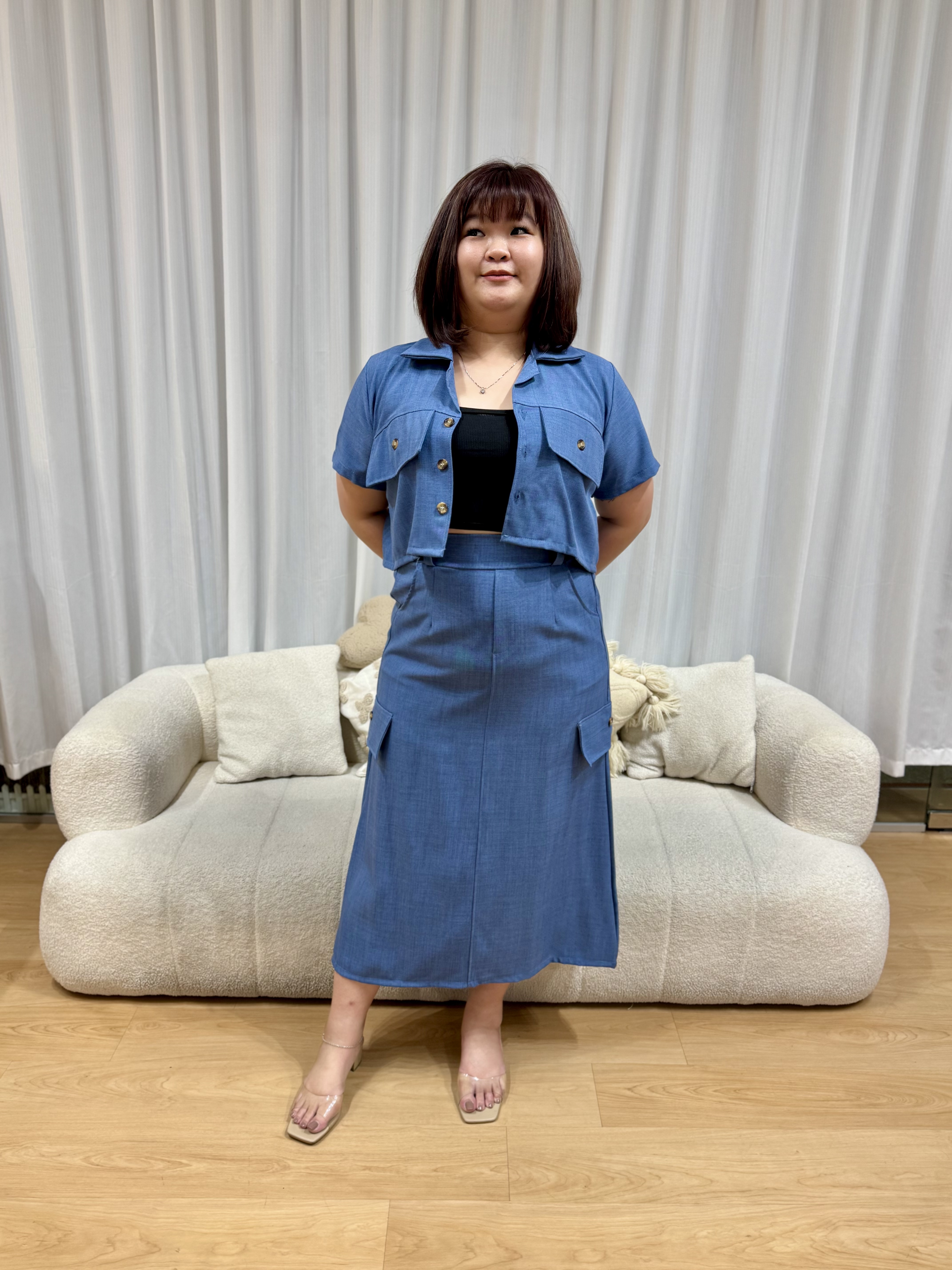 Ginny Premium Blazer Set | Plus Size Blazer