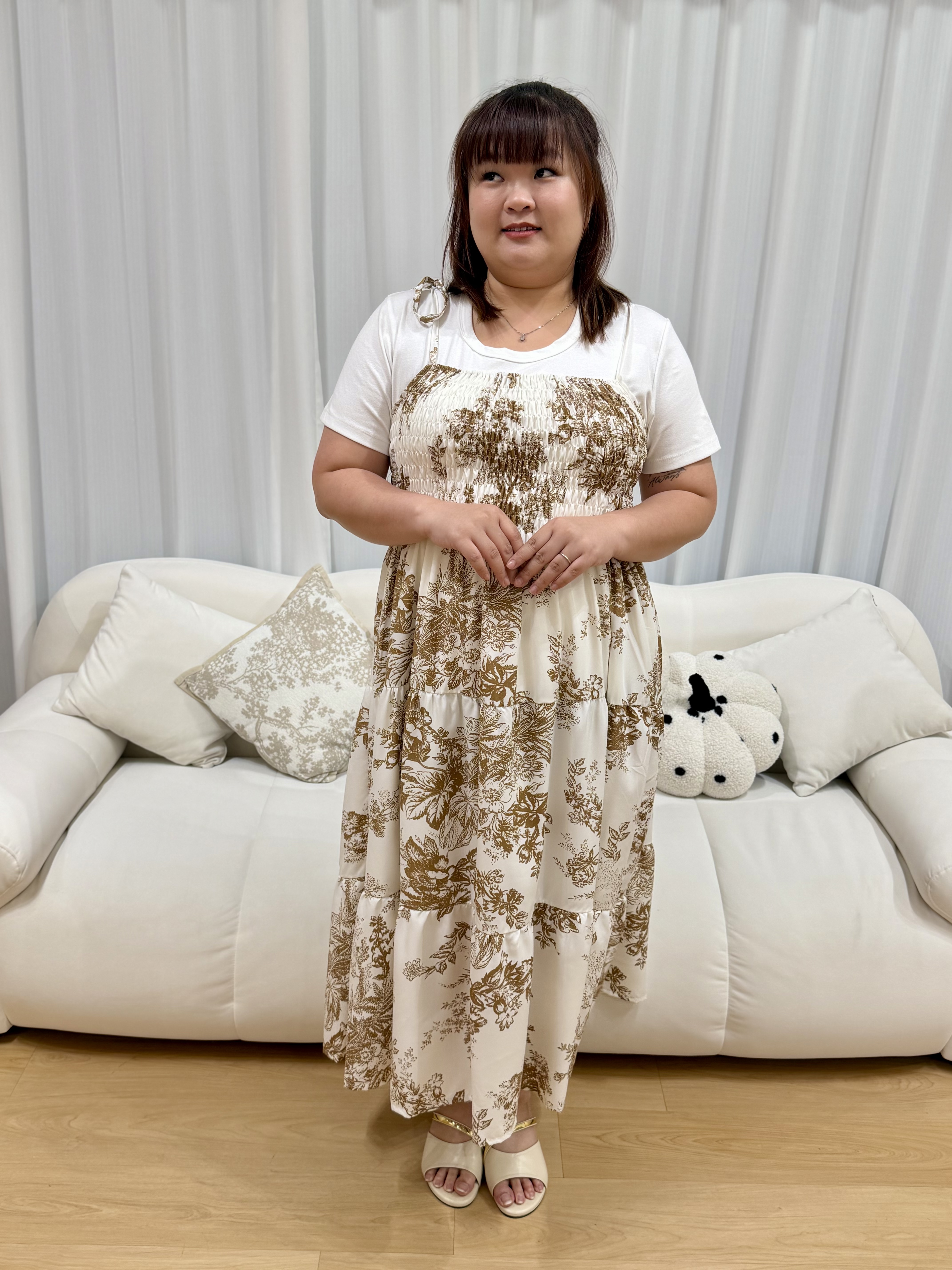 Love+ Chloe Doveria Brownie Maxi Dress | Plus Size Dress