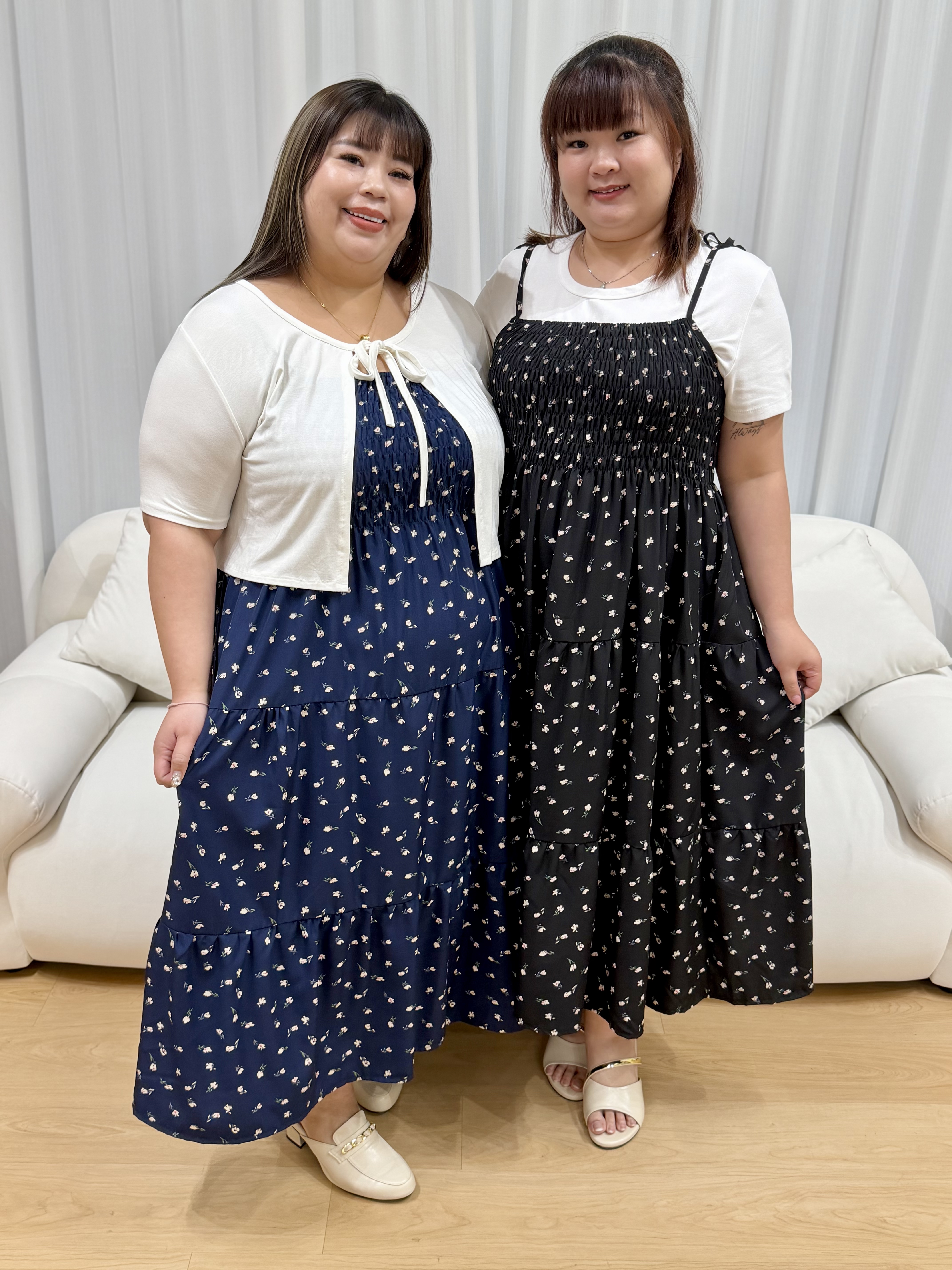 Love+ Chloe Baby Dust Floral Maxi Dress | Plus Size Dress