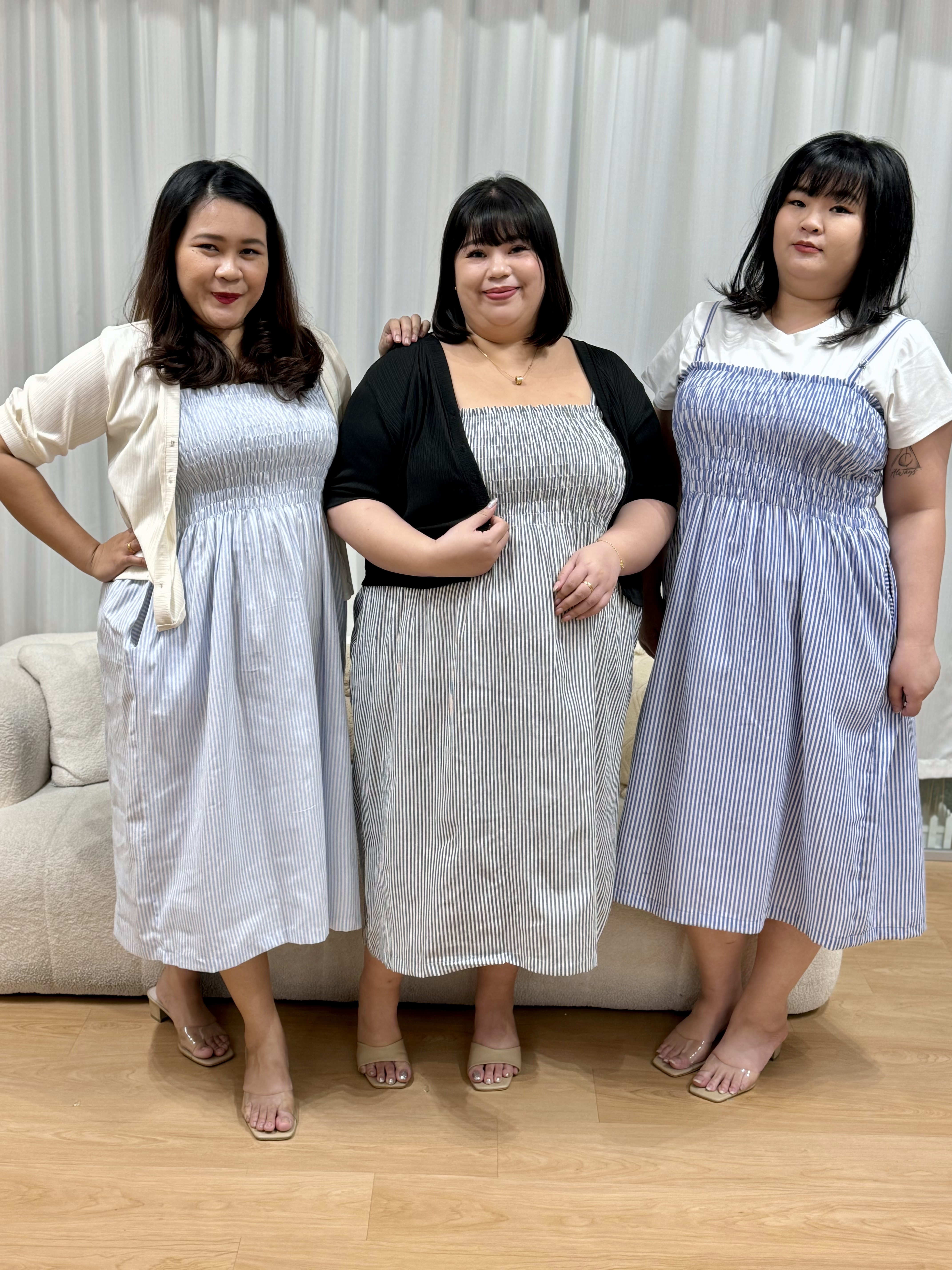 Paige Stripe Dress | Plus Size Dress 