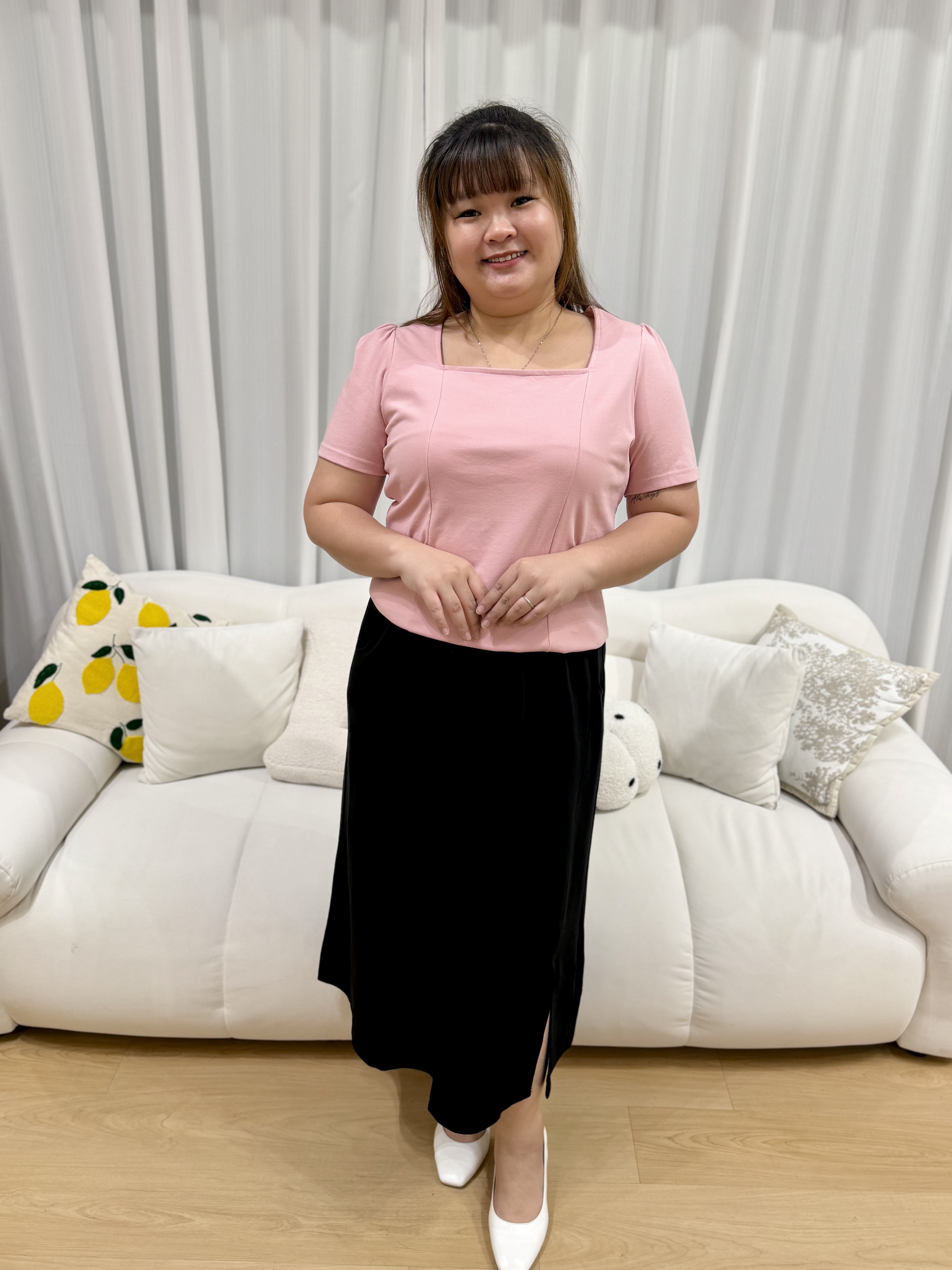 Premium AC A-line Skirt #2197 | Plus Size Skirt
