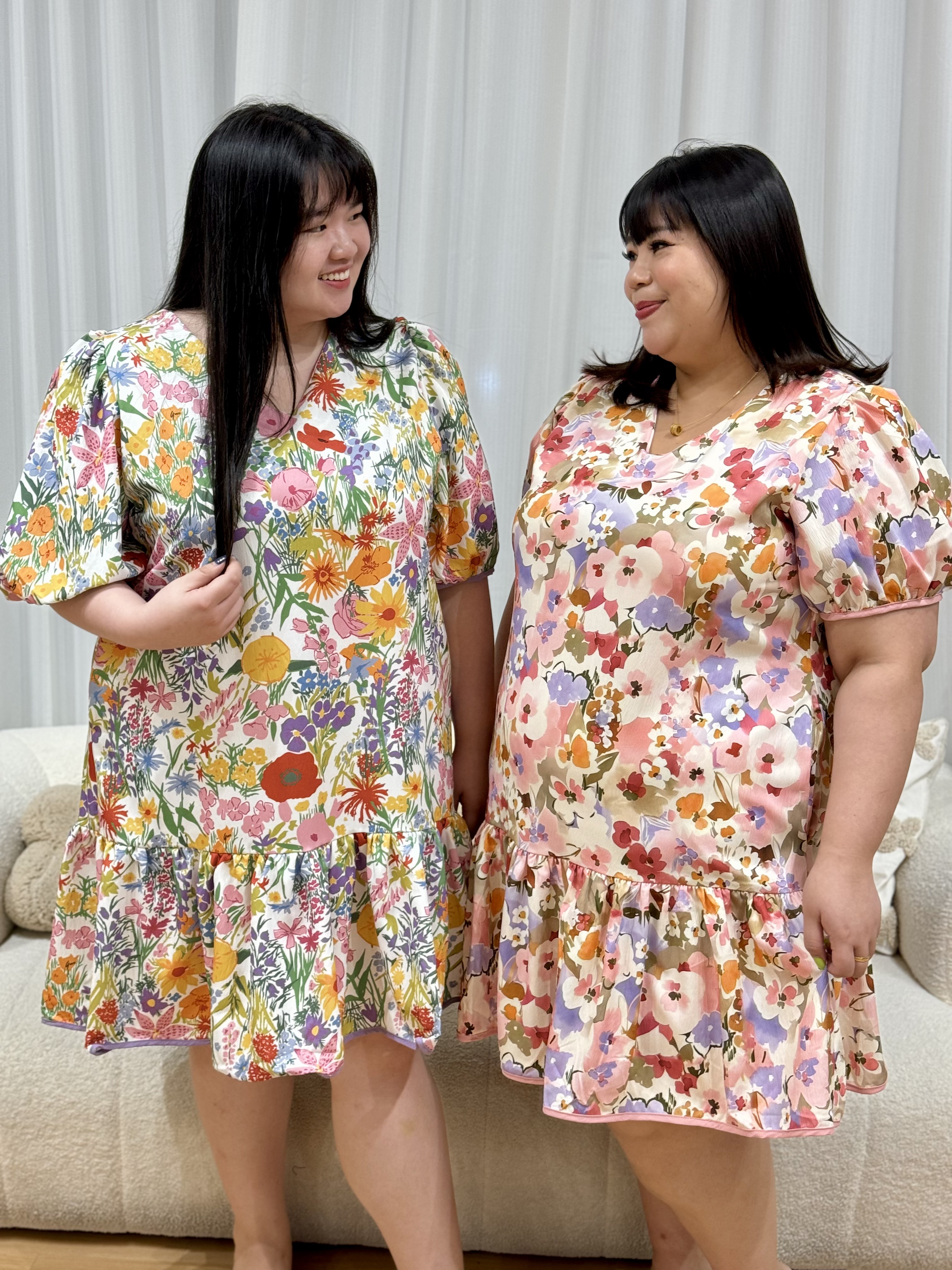 Love+ Cassia Vibrant Floral dress | Plus Size Dress