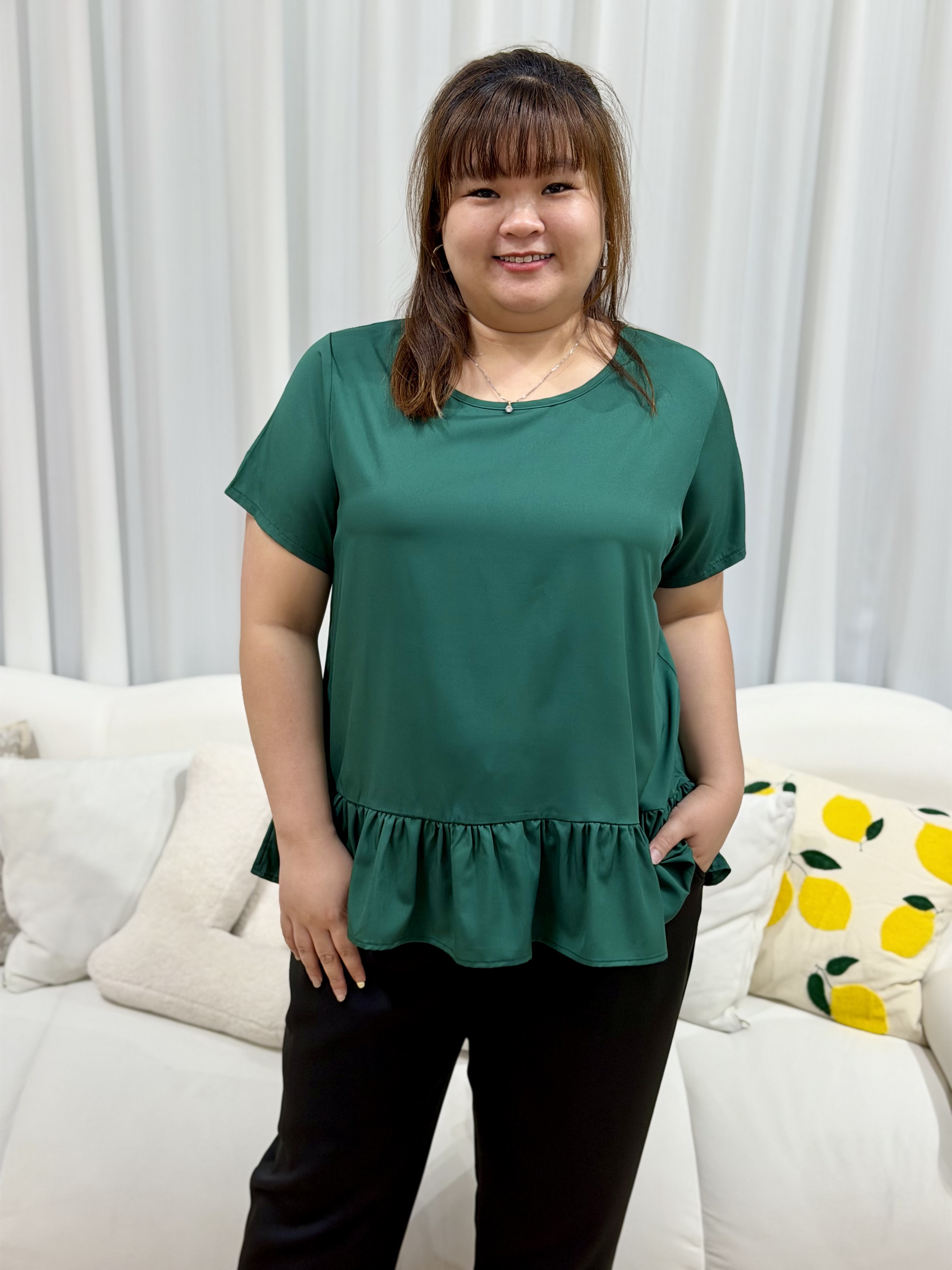Love+ Lola Peplum Top | Plus Size Top