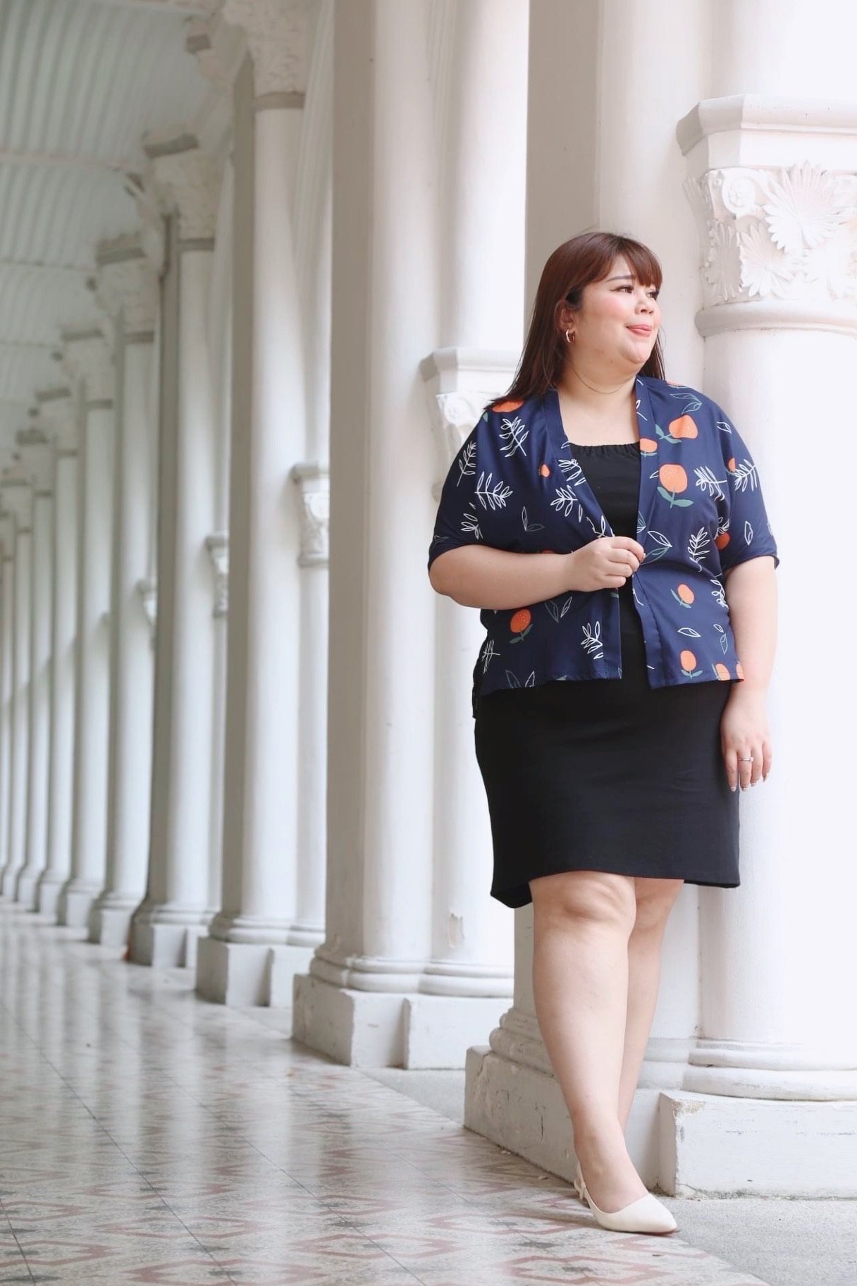 Love+ 旺橘 Orange Kimono|Plus Size Kimono