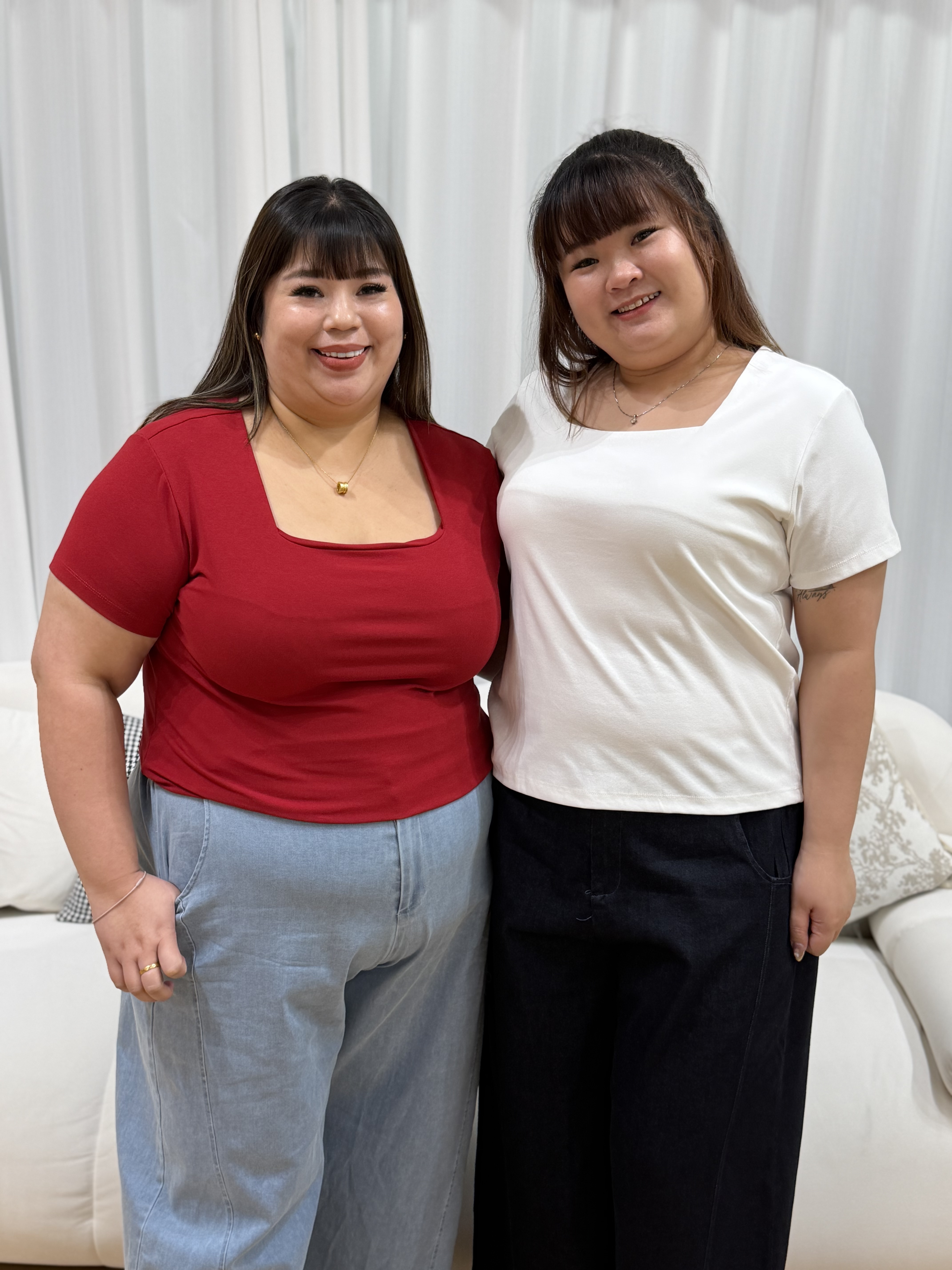 Love+ Kyra Premium Cotton Boxy Top | Plus Size Top