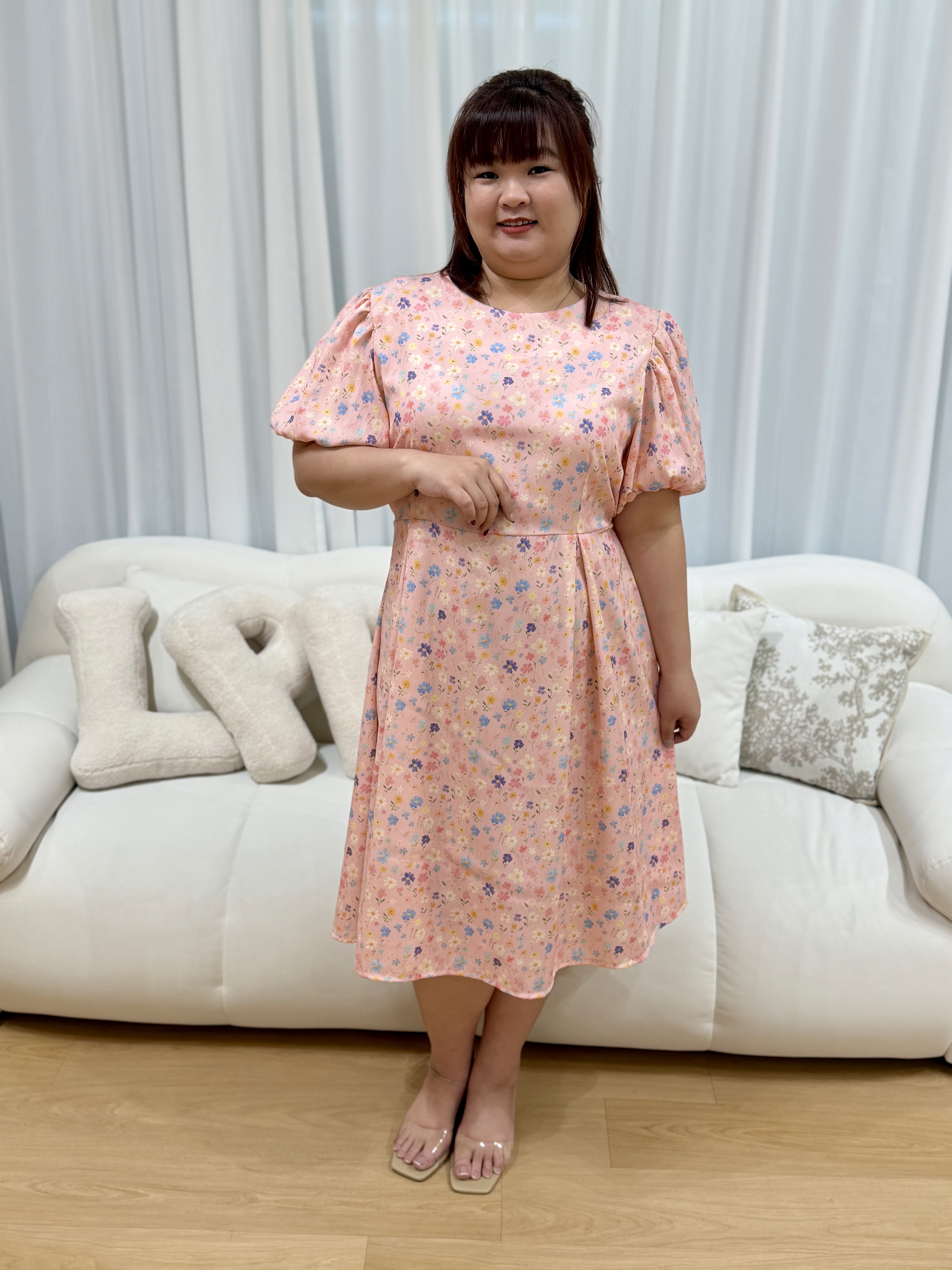 Adelle Elle Floral Dress | Plus Size Dress