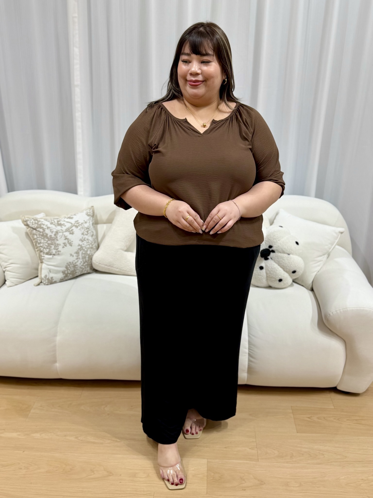 Melina Unique Top | Plus Size Top