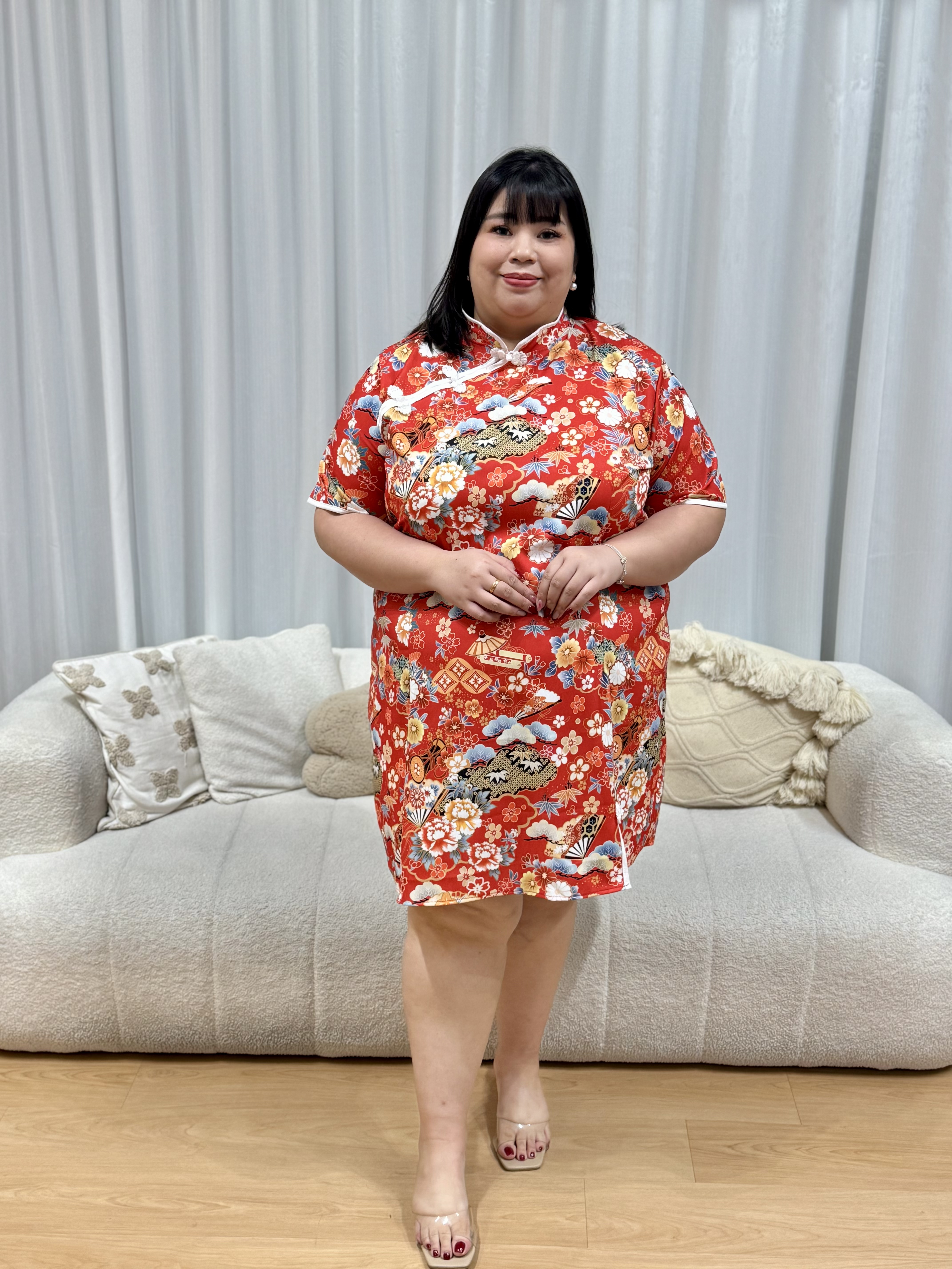 Ume Qipao Dress | Plus Size Dress