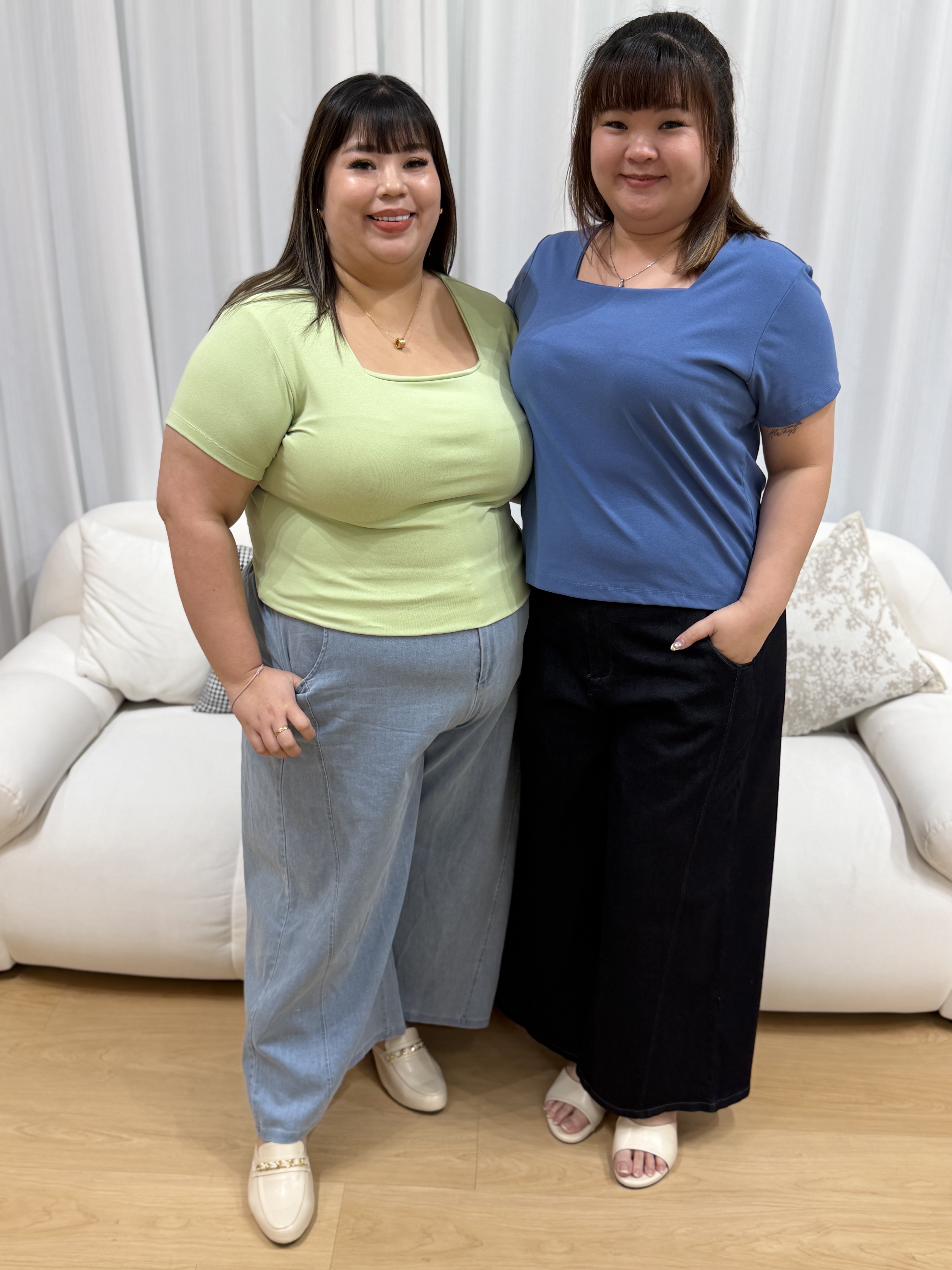 Love+ Kyra Premium Cotton Boxy Top | Plus Size Top