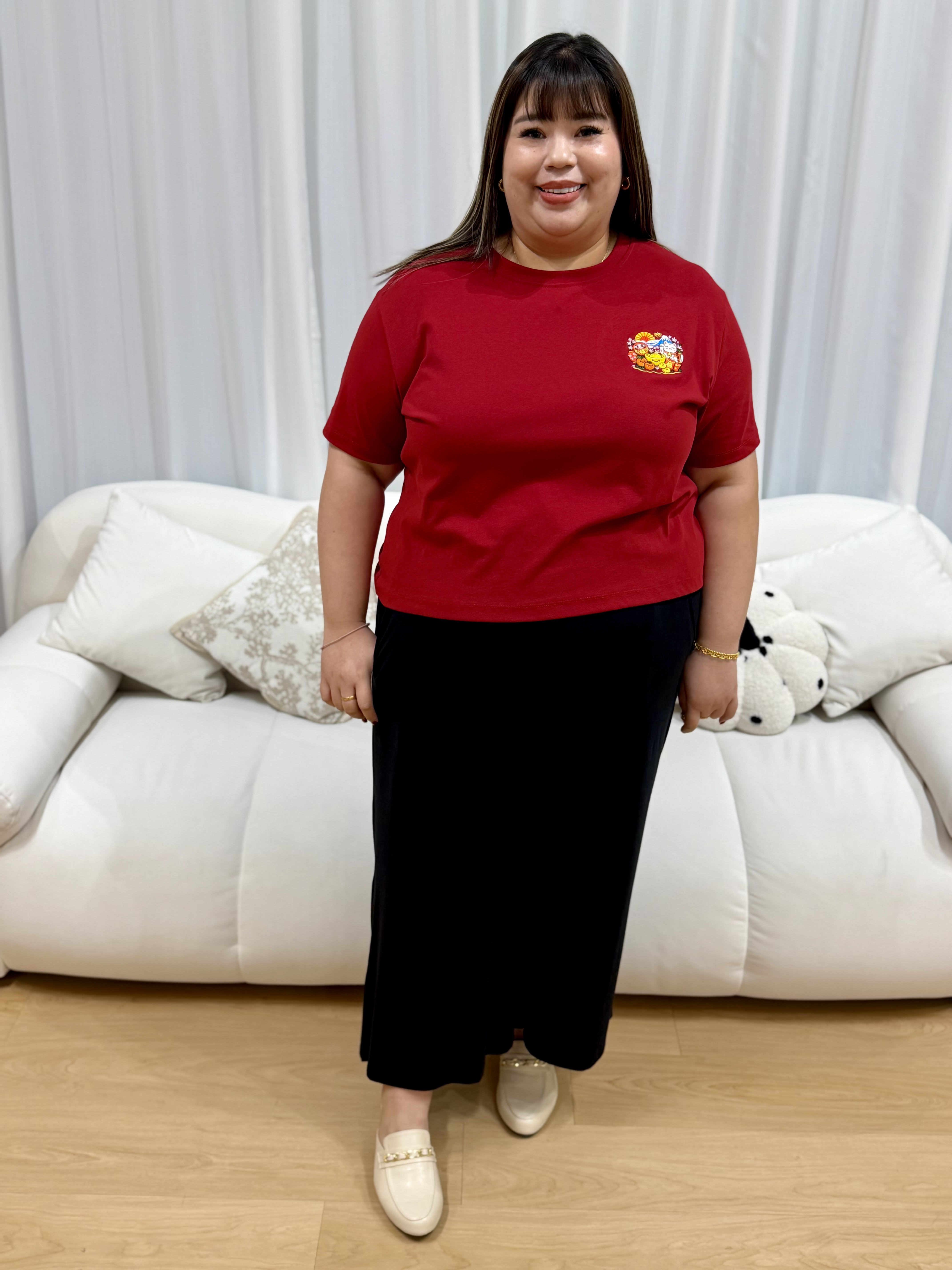 Love+ (Single) Mane-Daru Ladies Premium Cotton Top | Plus Size Top