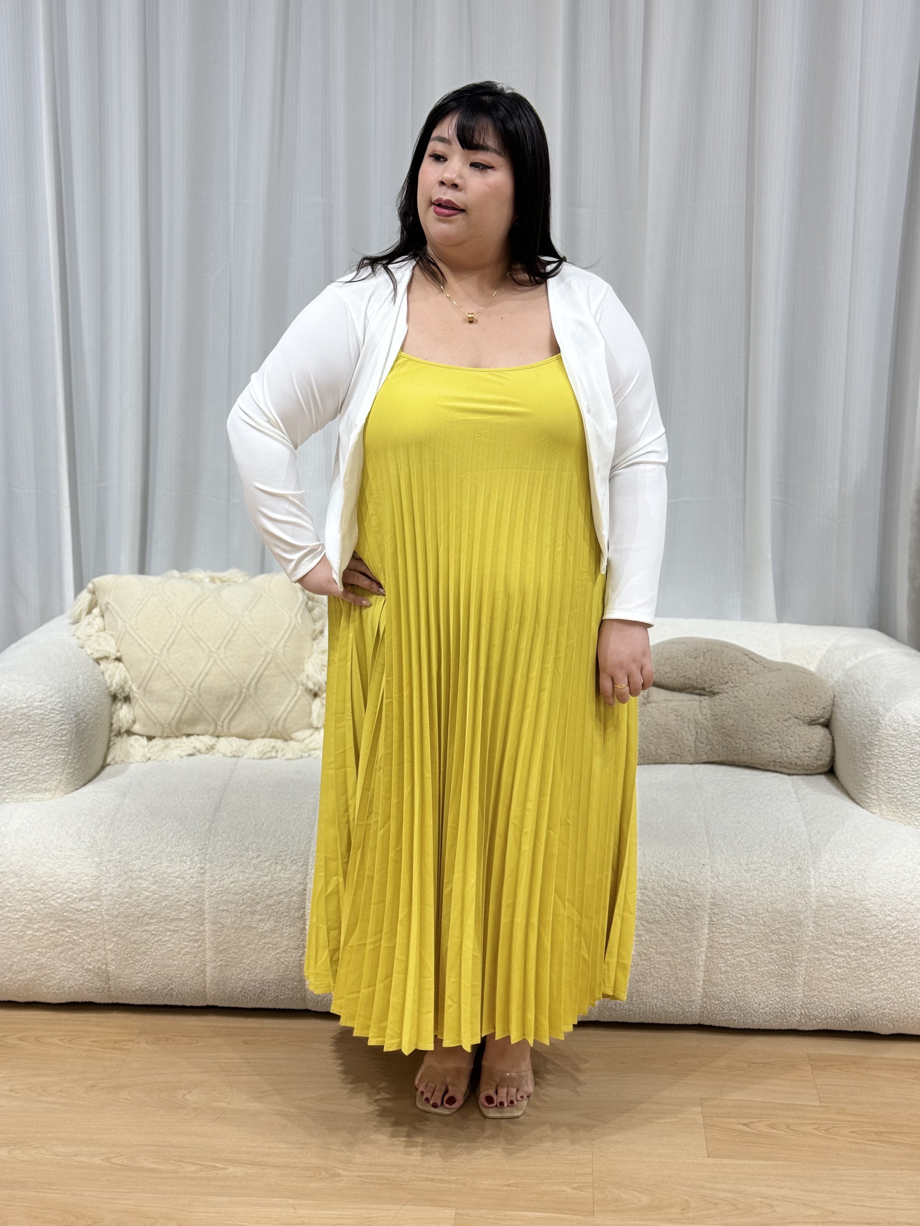 Jacinta Pleated Dress | Plus Size Dress