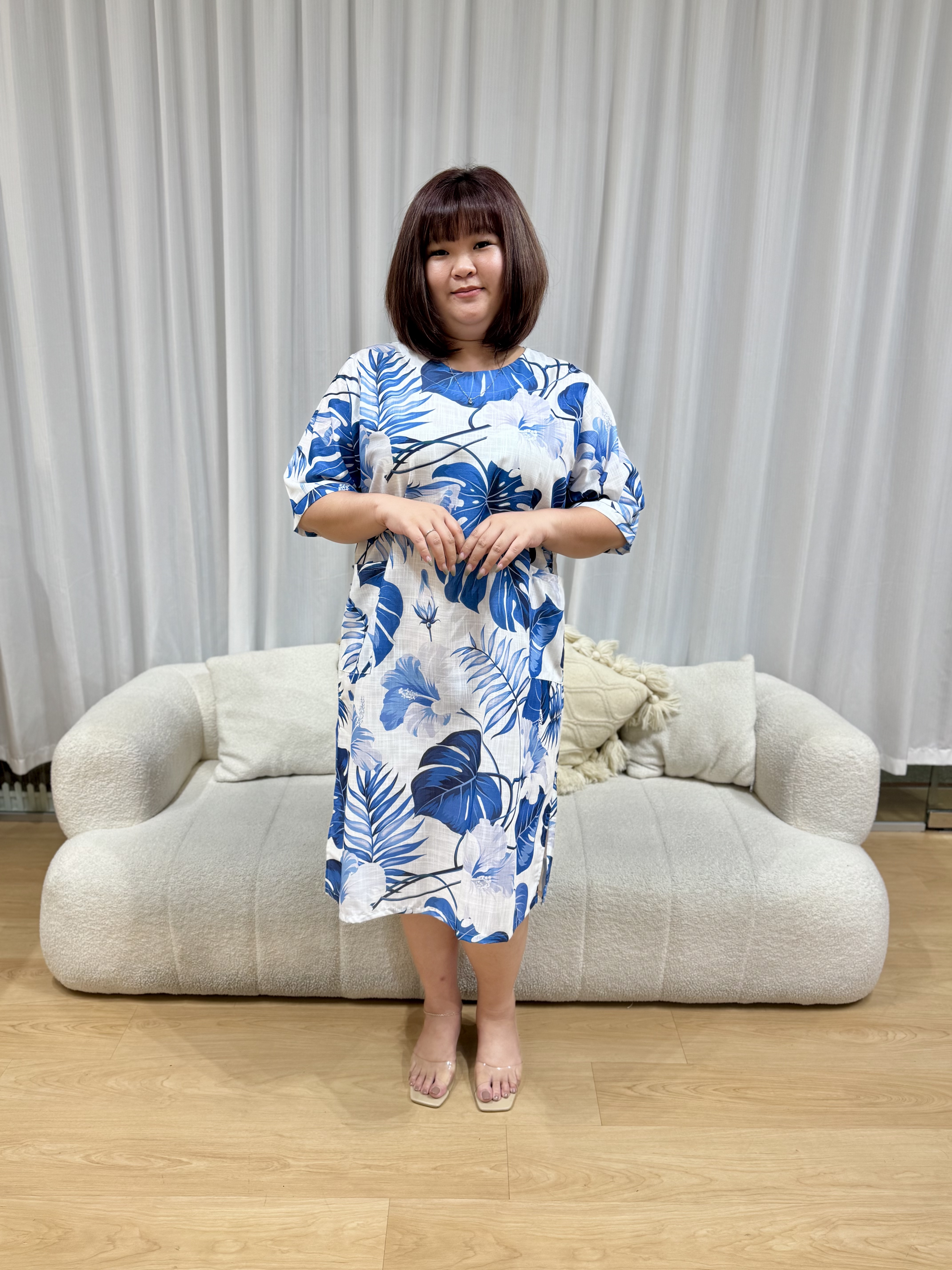 Mdm Linen Dress | Plus Size Dress