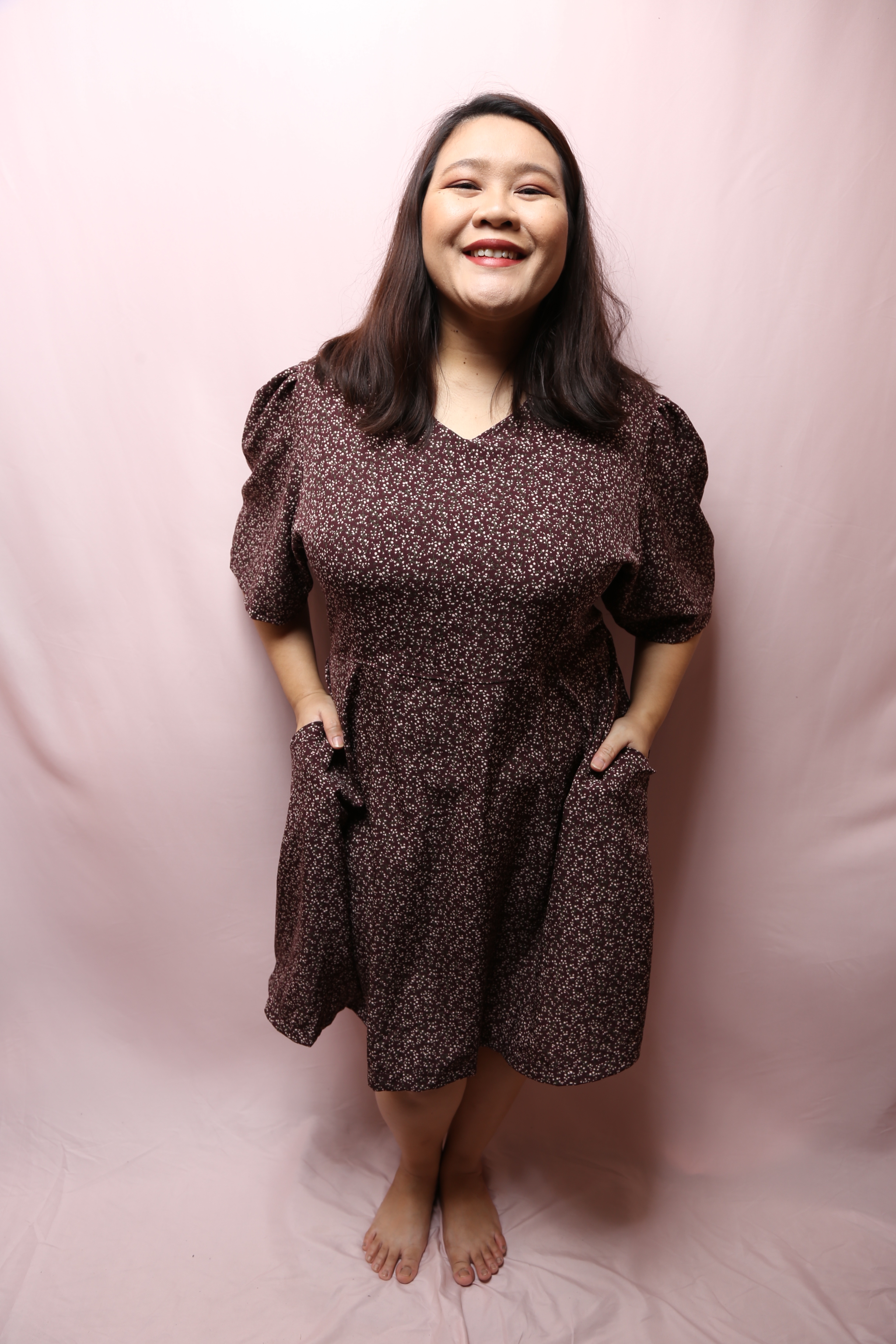Love+ OSFA Casey Blossom Dress | Plus size dress