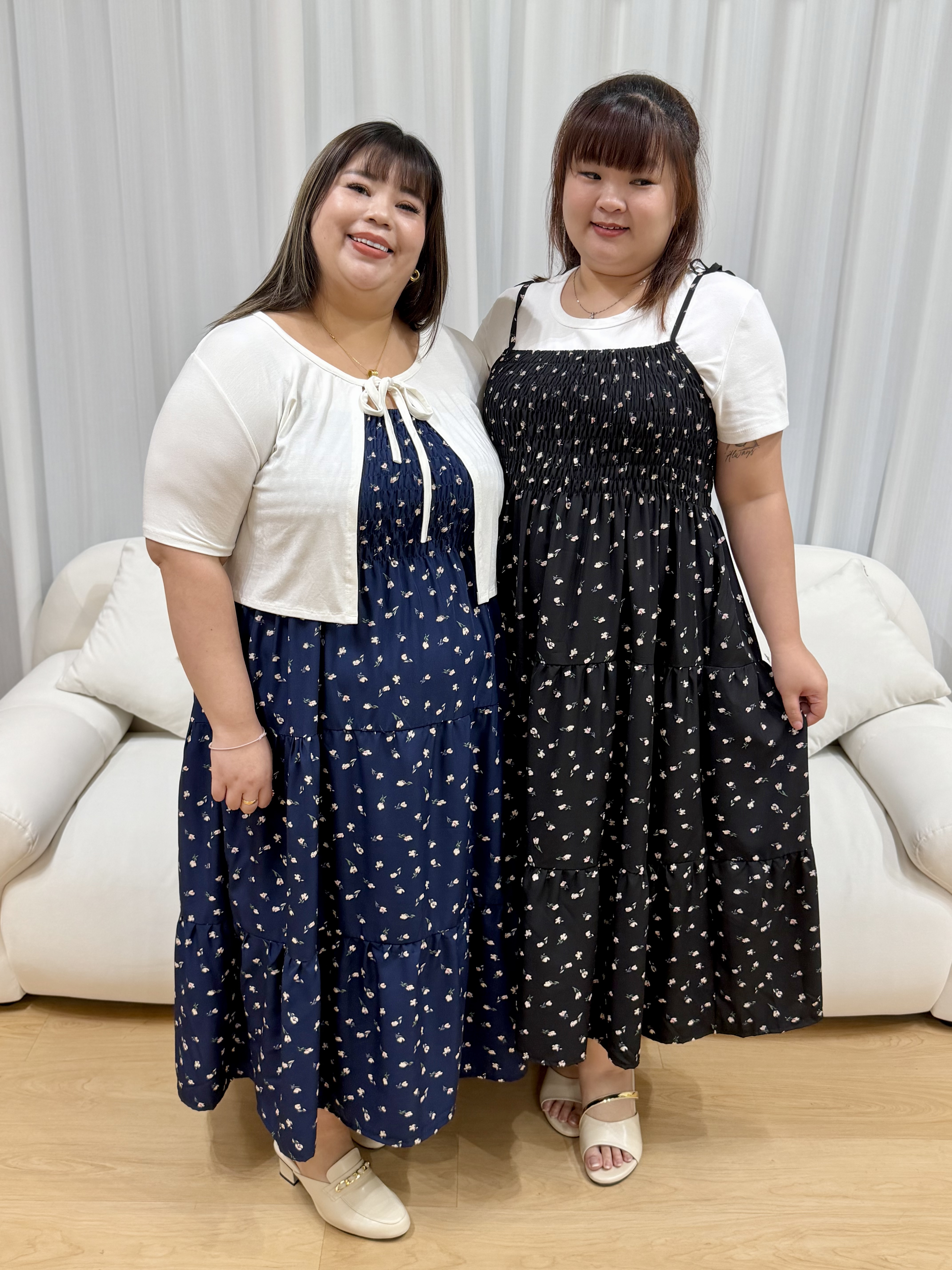 Love+ Chloe Baby Dust Floral Maxi Dress | Plus Size Dress