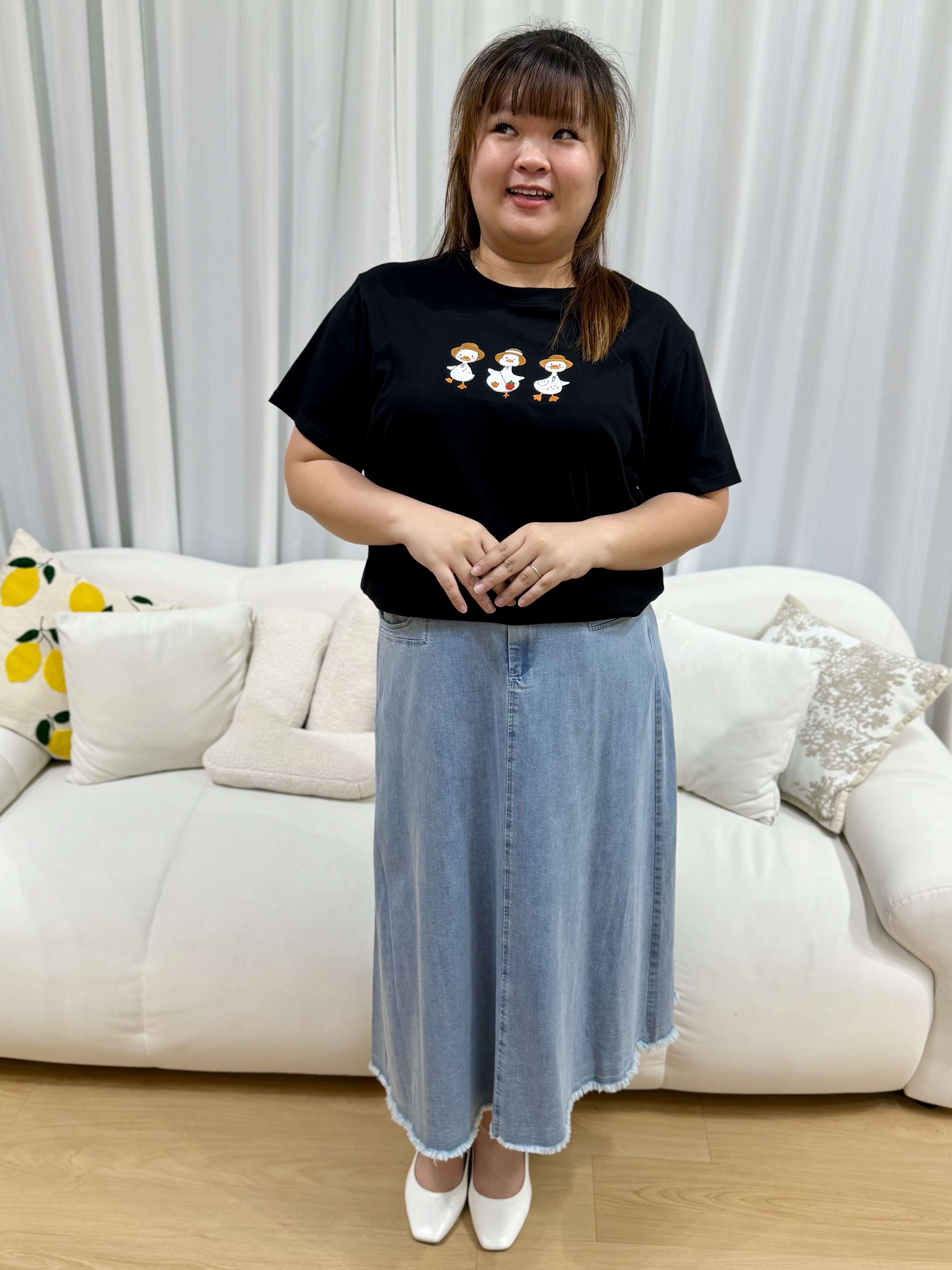 Missy Duckies Holiday Top | Plus Size Top