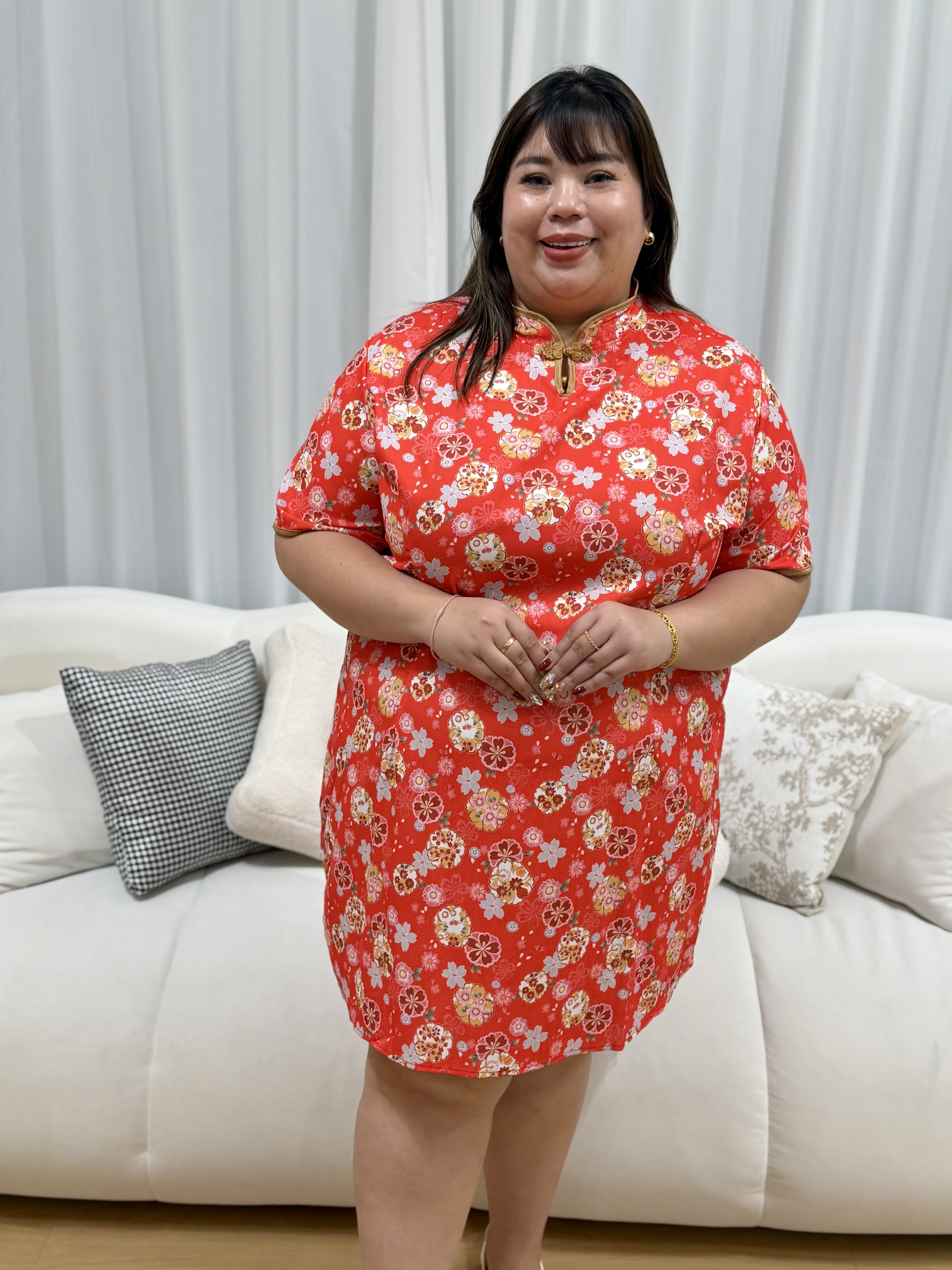 Akari Qipao Dress | Plus Size Dress