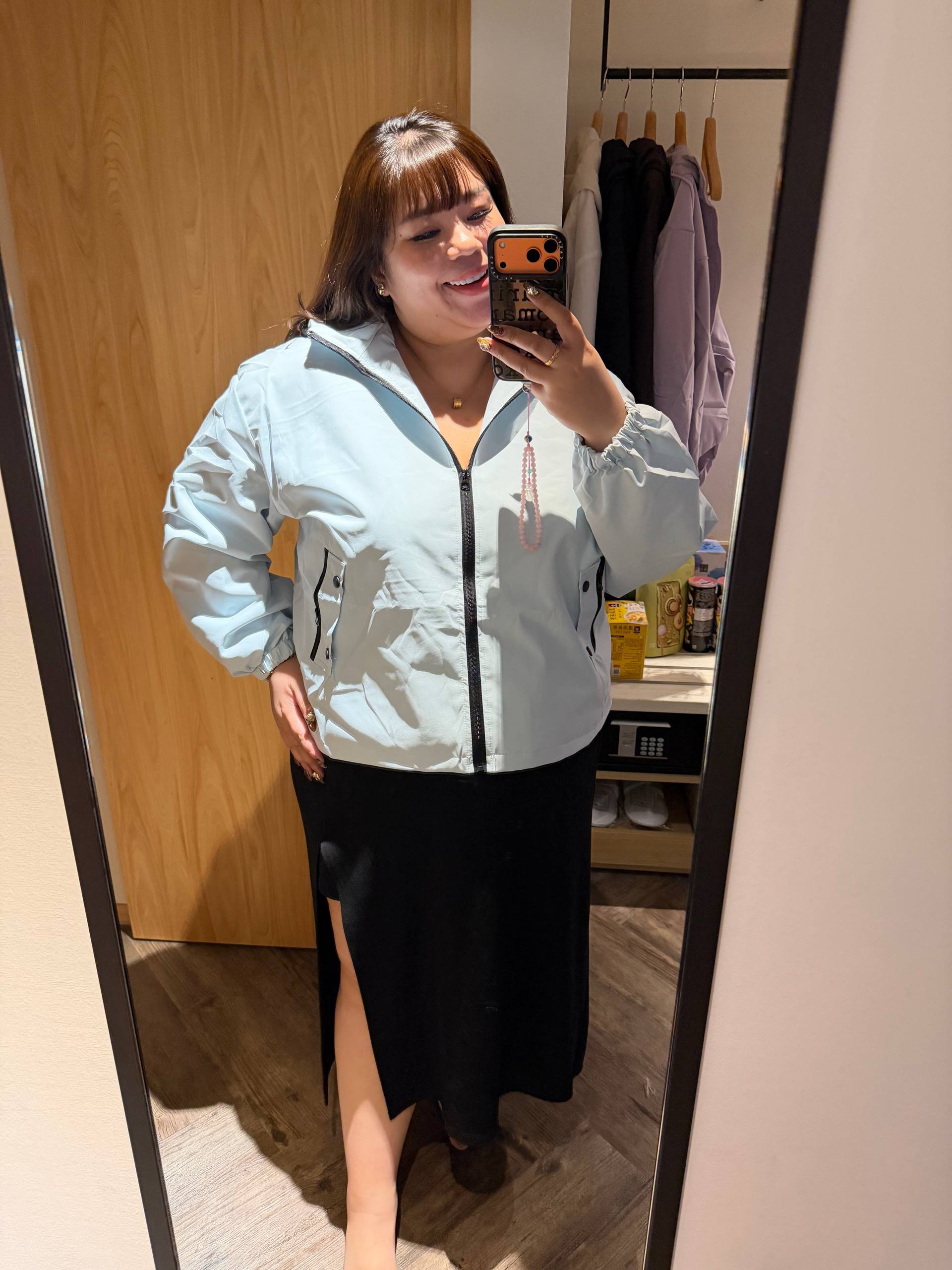Love+ DuoTone Lightweight WindBreaker | Plus Size Outerwear