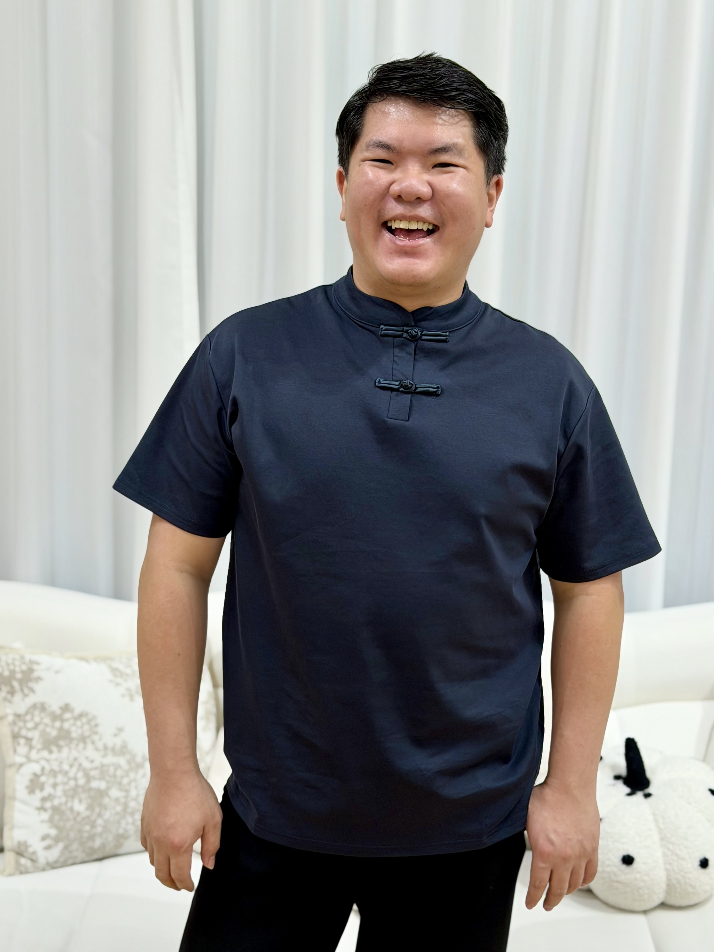 悦儿 Qipao Men Top | Plus Size Men Top