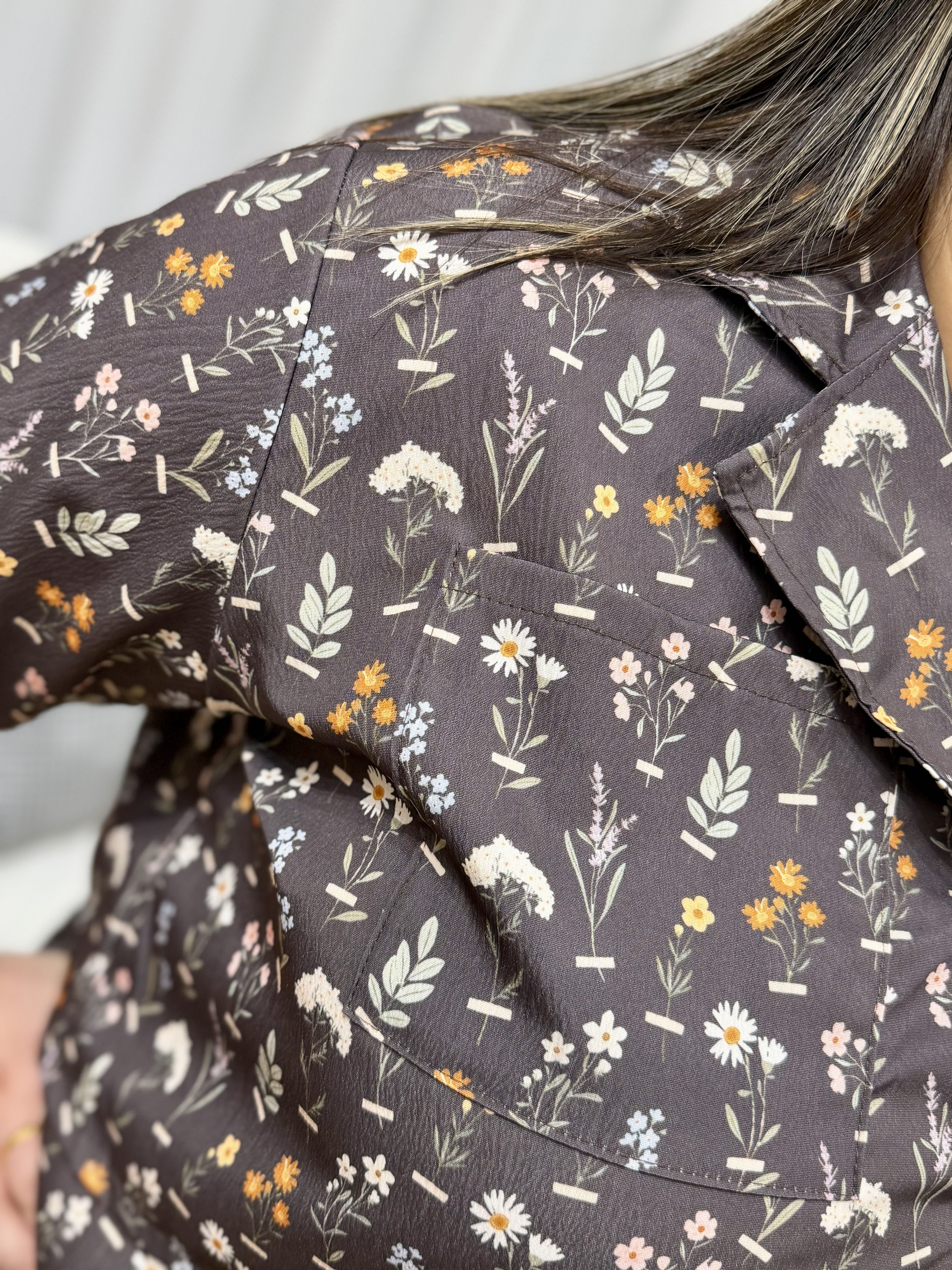 Bzu Whimsical Button Shirt Set | Plus Size Set