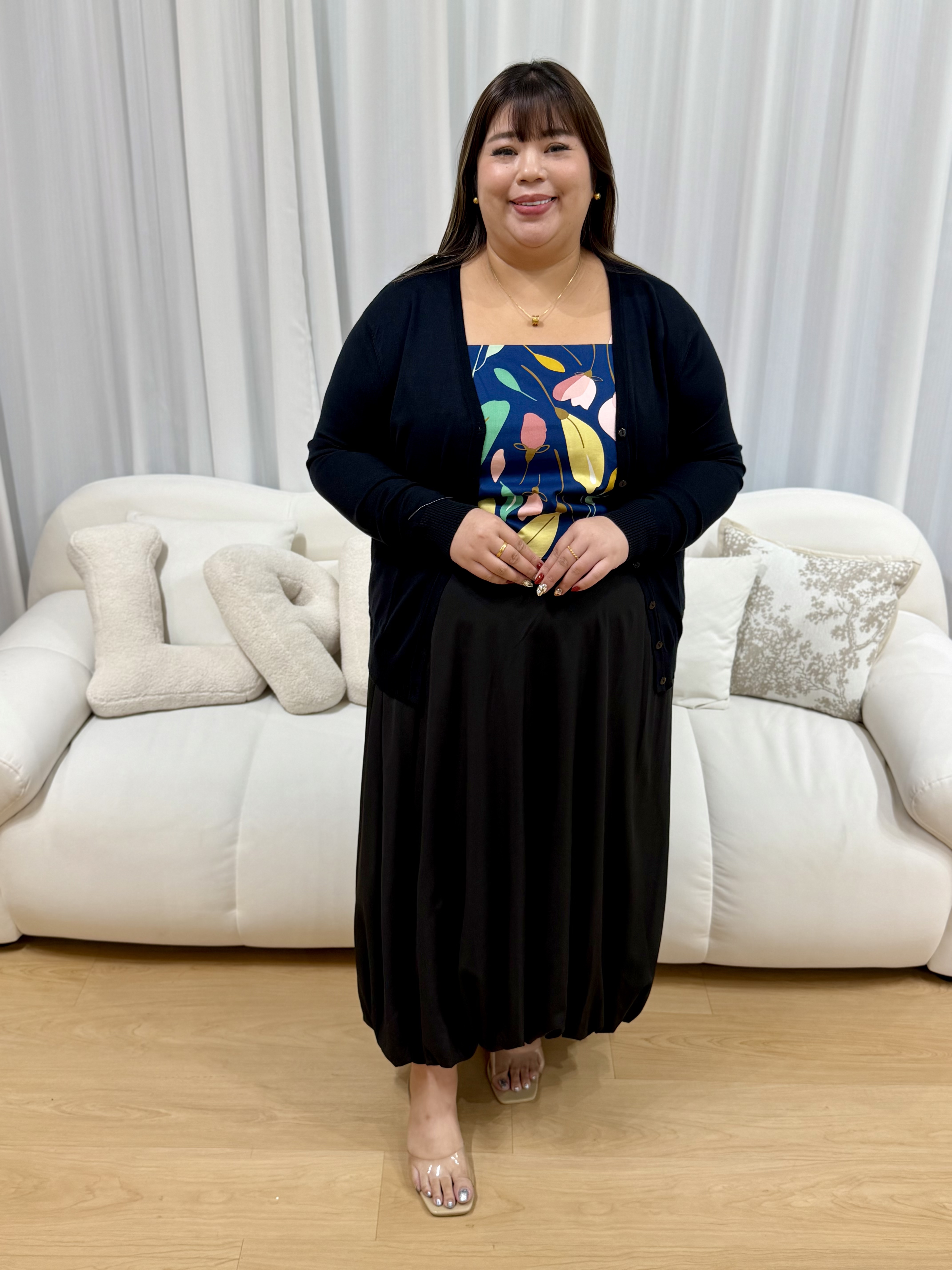 Tansy Abstract Floral Top | Plus Size Top