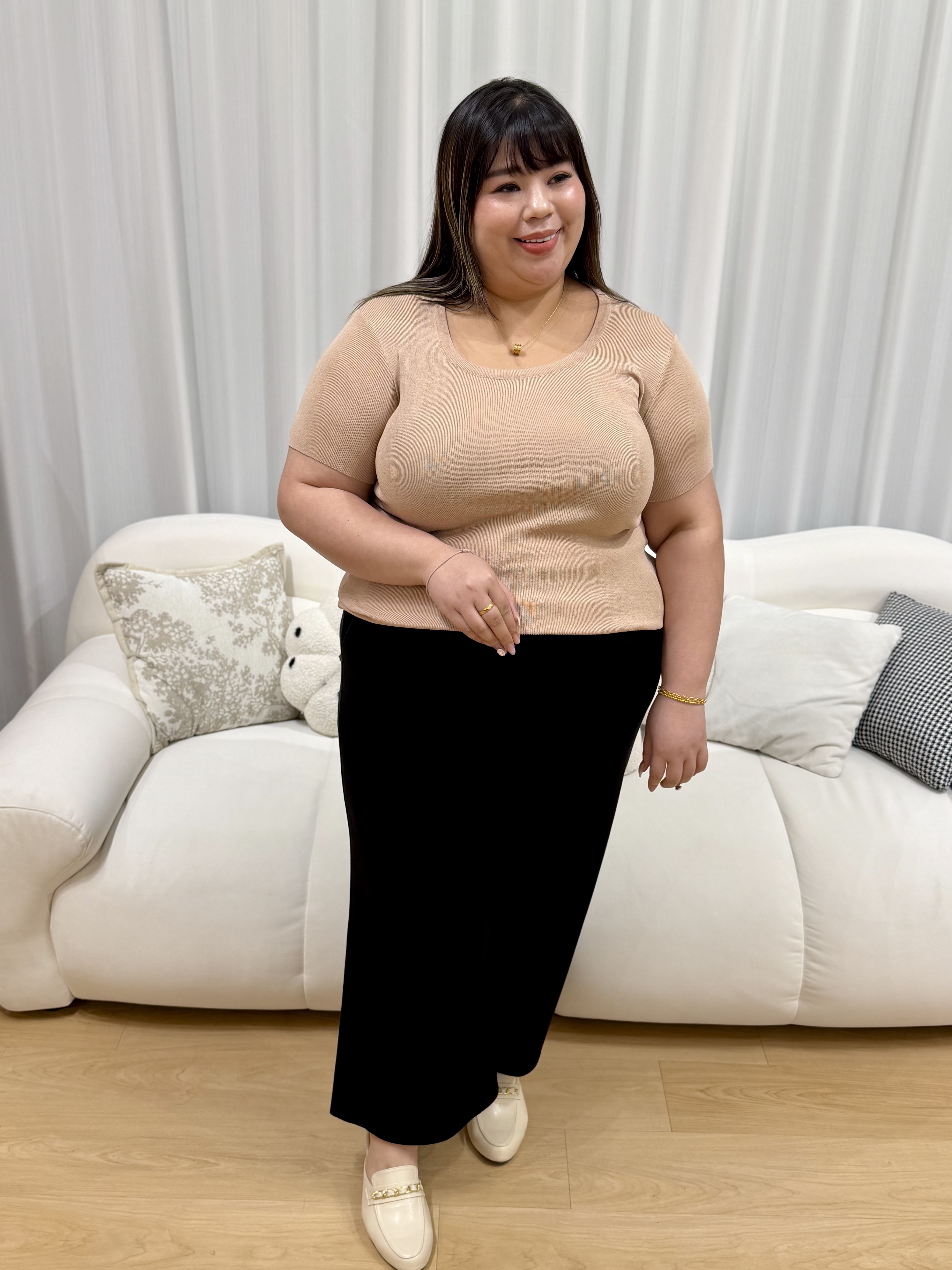 Love+ Jaciena Soft Knitted Top | Plus Size Knitted Top