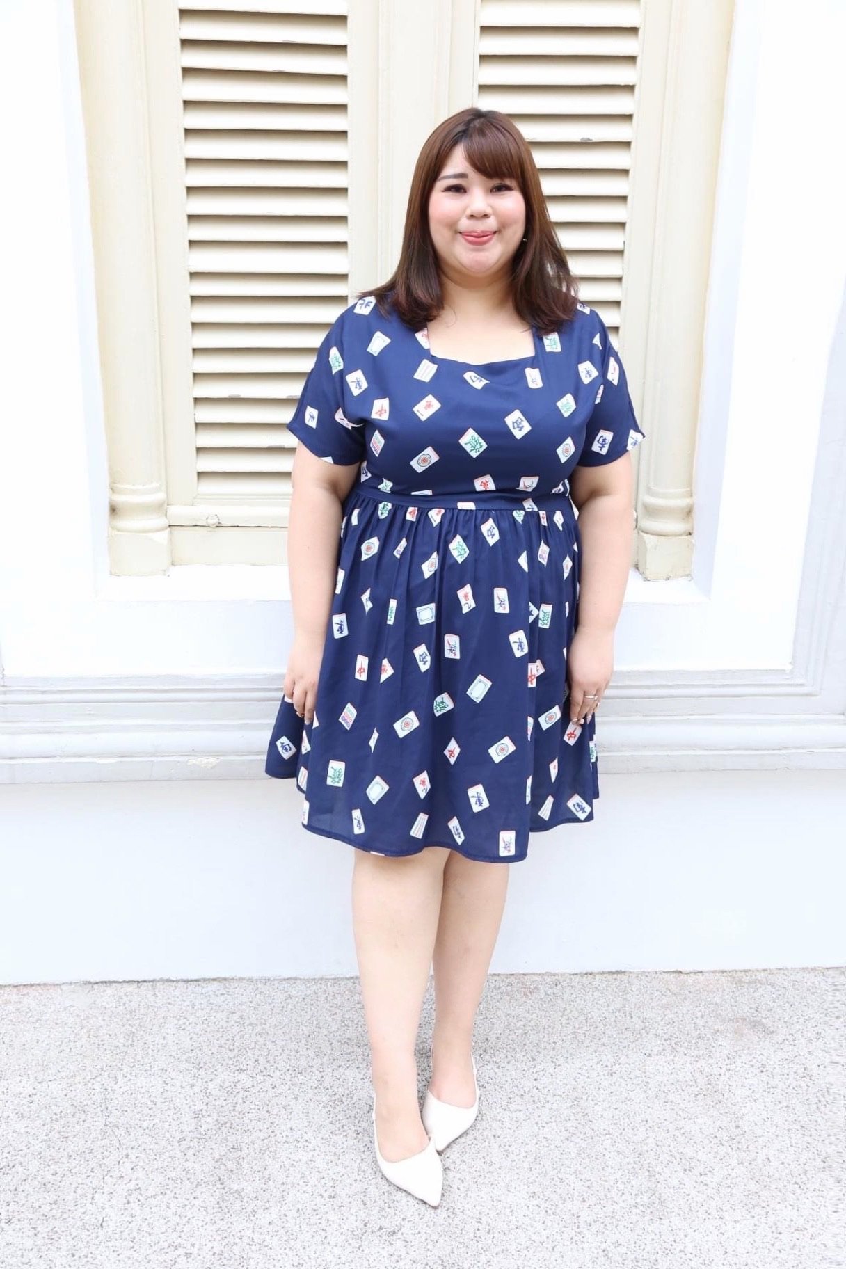 Love+ 发财 Mahjong Dress|Plus SizeDress