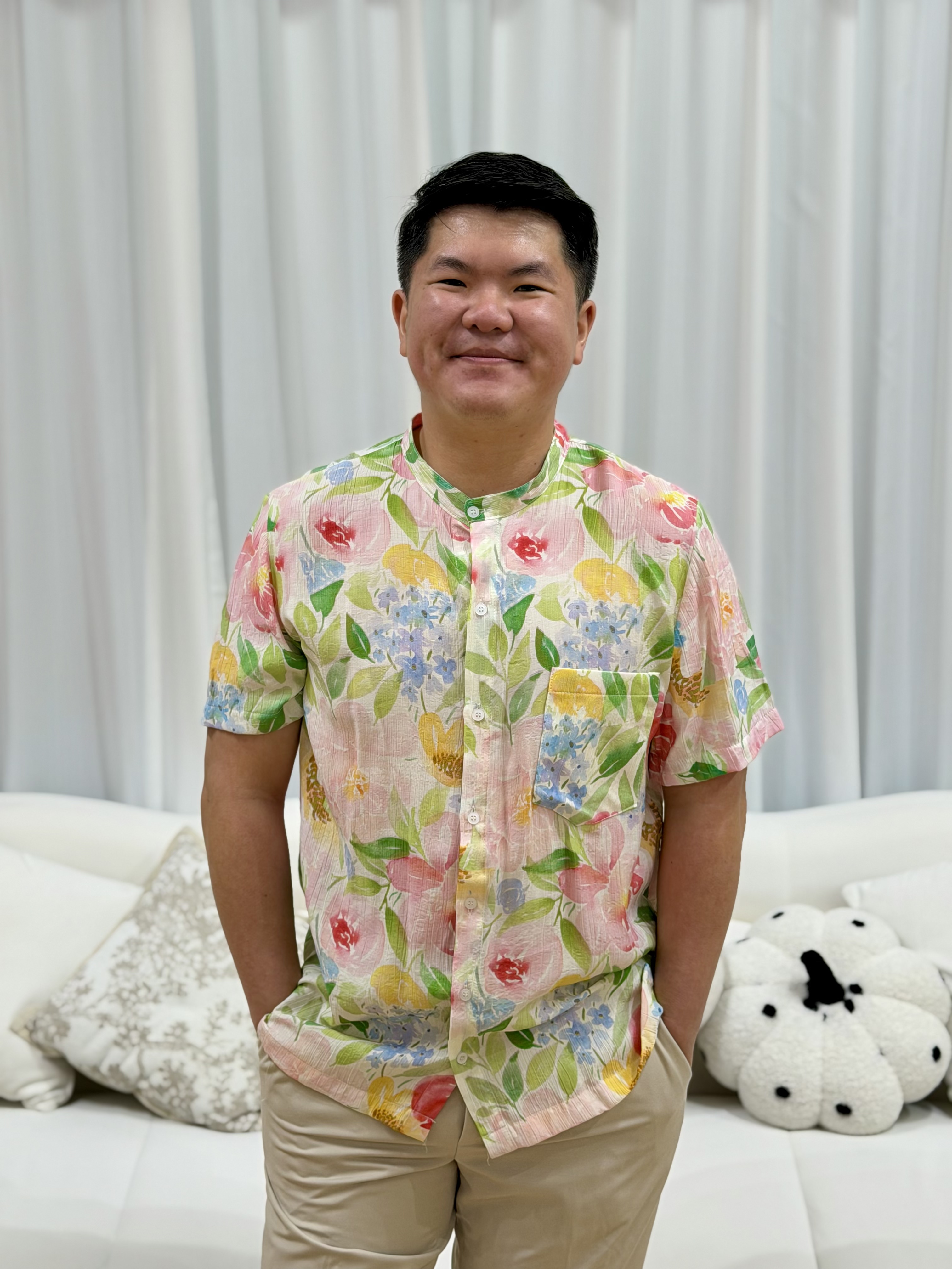 Love+ Eureabella Spring Bloom Men Shirt | Plus Size Shirt