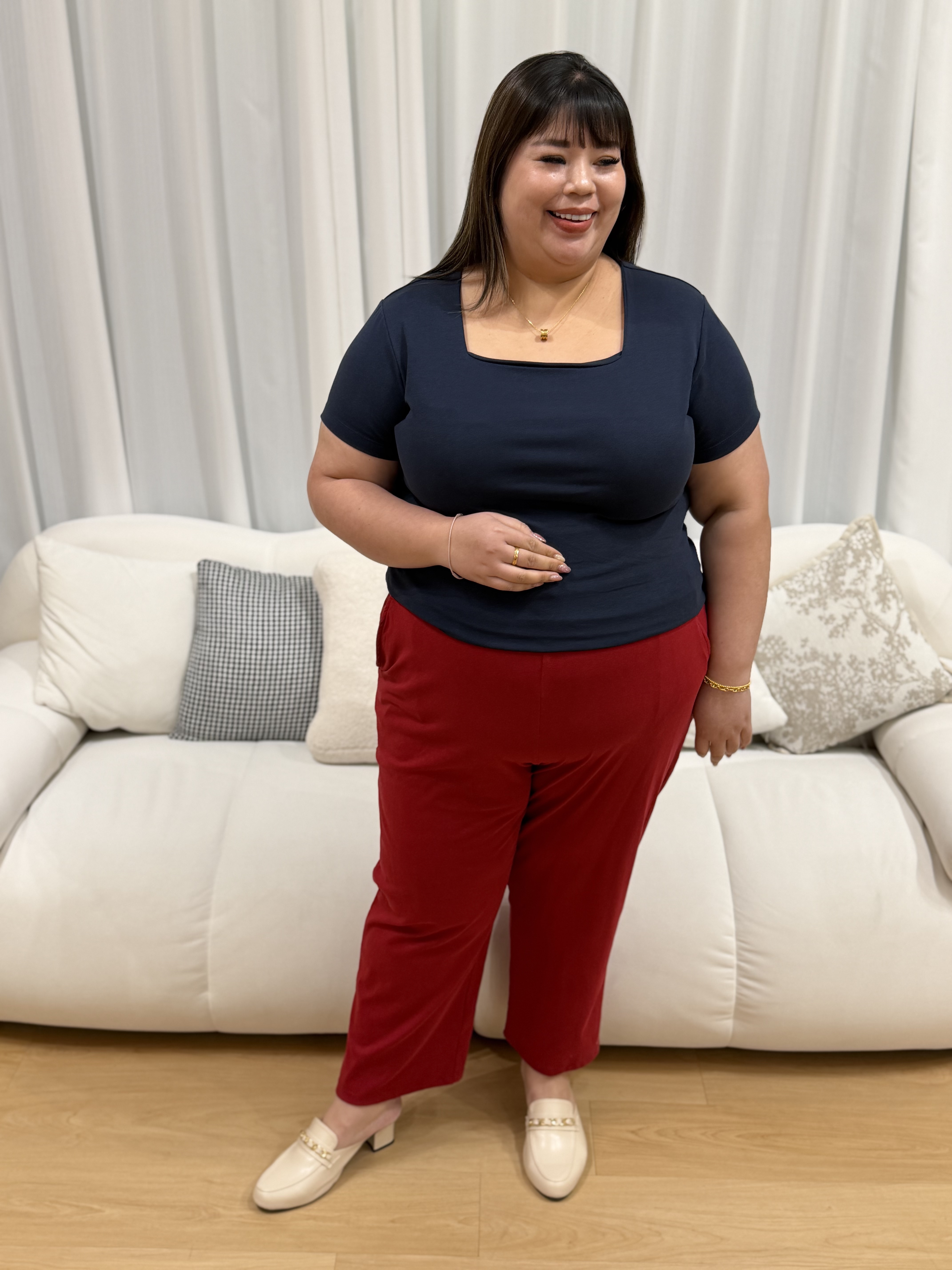 Love+ Kyra Premium Cotton Boxy Top | Plus Size Top