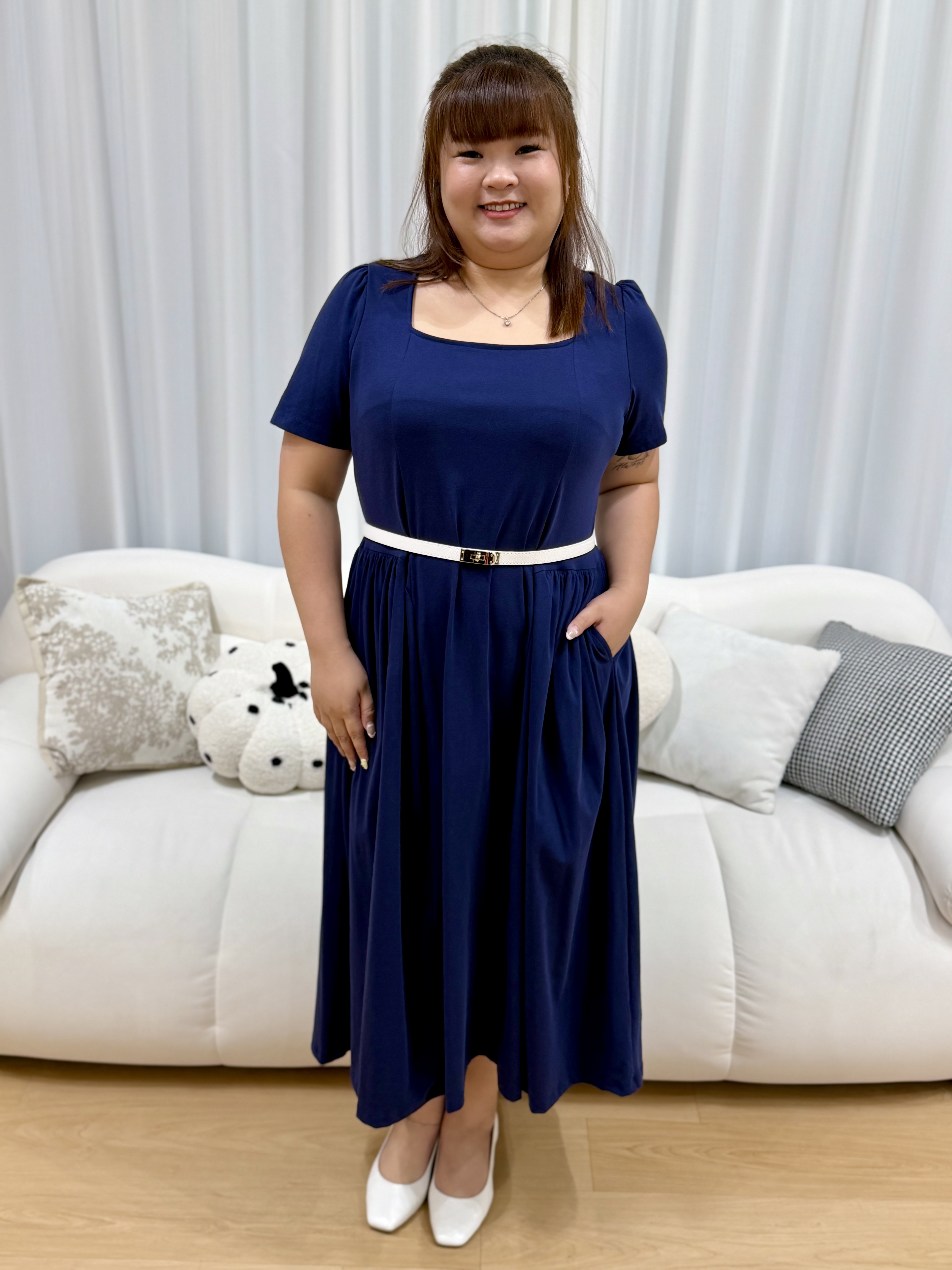 Love+ Welcia MAXI Flutter Premium Cotton Dress | Plus Size Dress