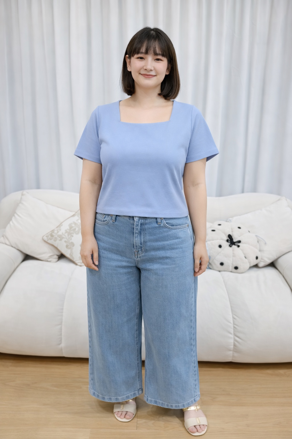 Box Neck Premium Top | Plus Size Top