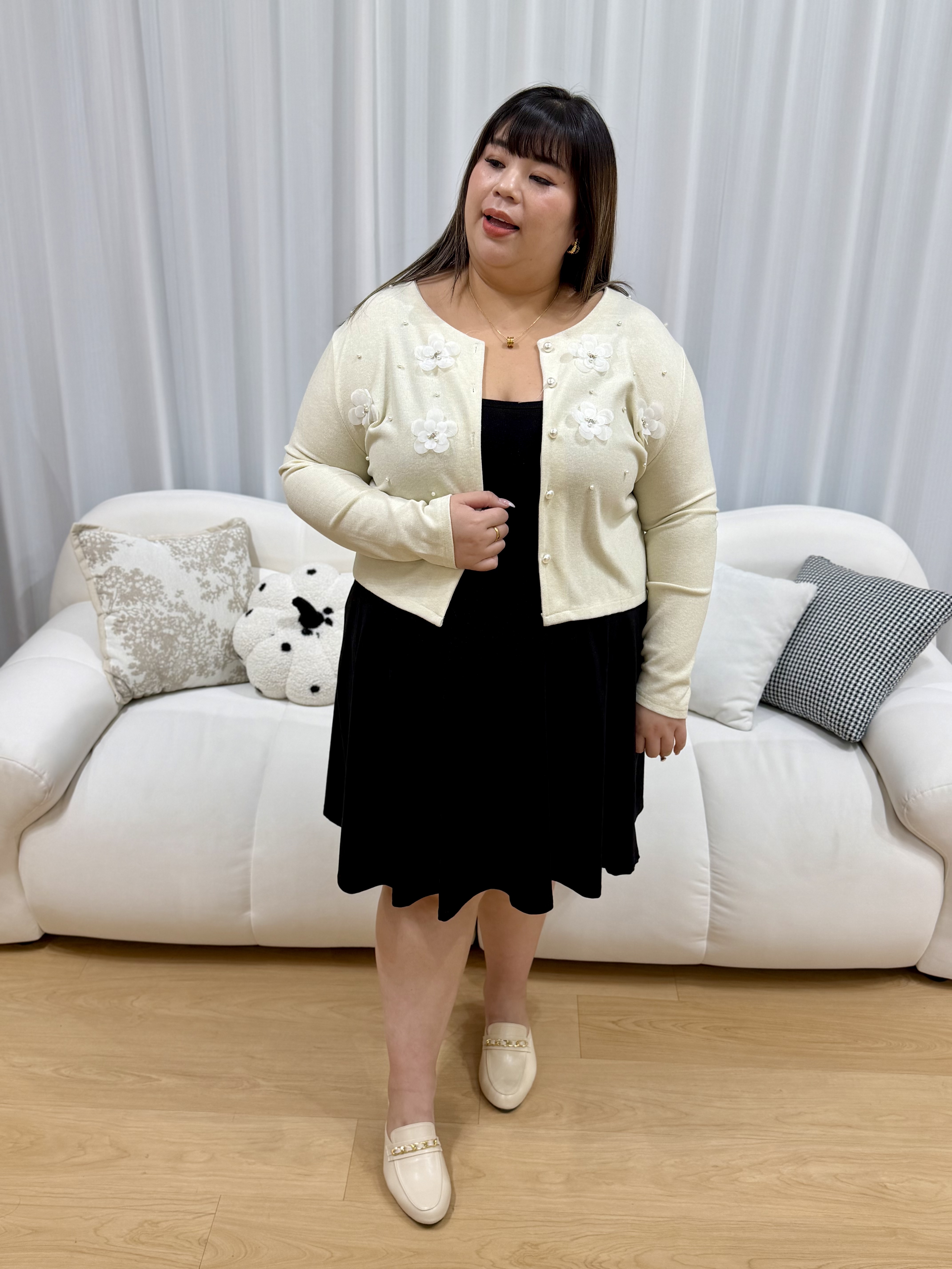 Super Soft Petals Cardigan | Plus Size Cardigan