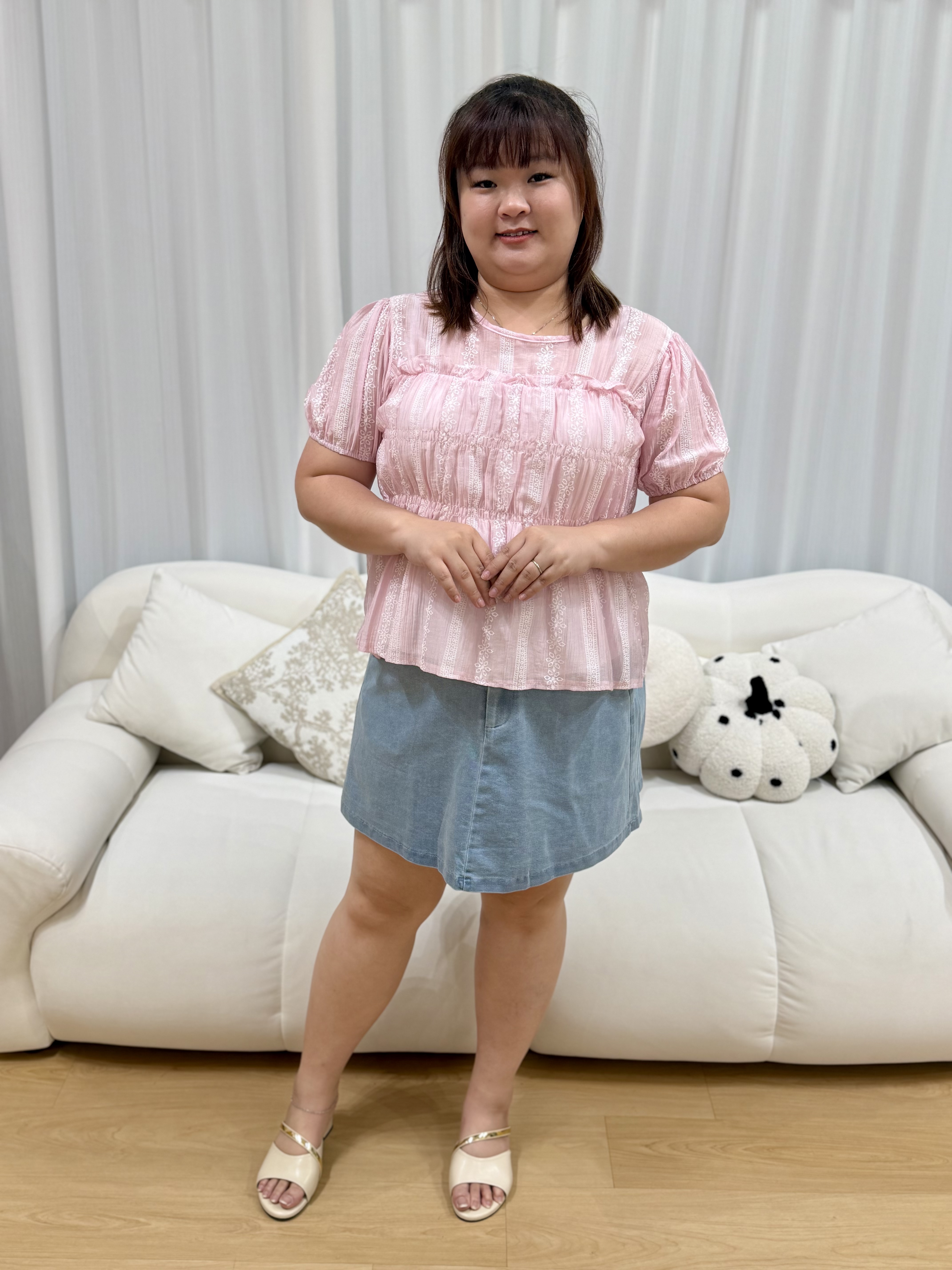 Pastel Lace Bustier Top | Plus Size Top