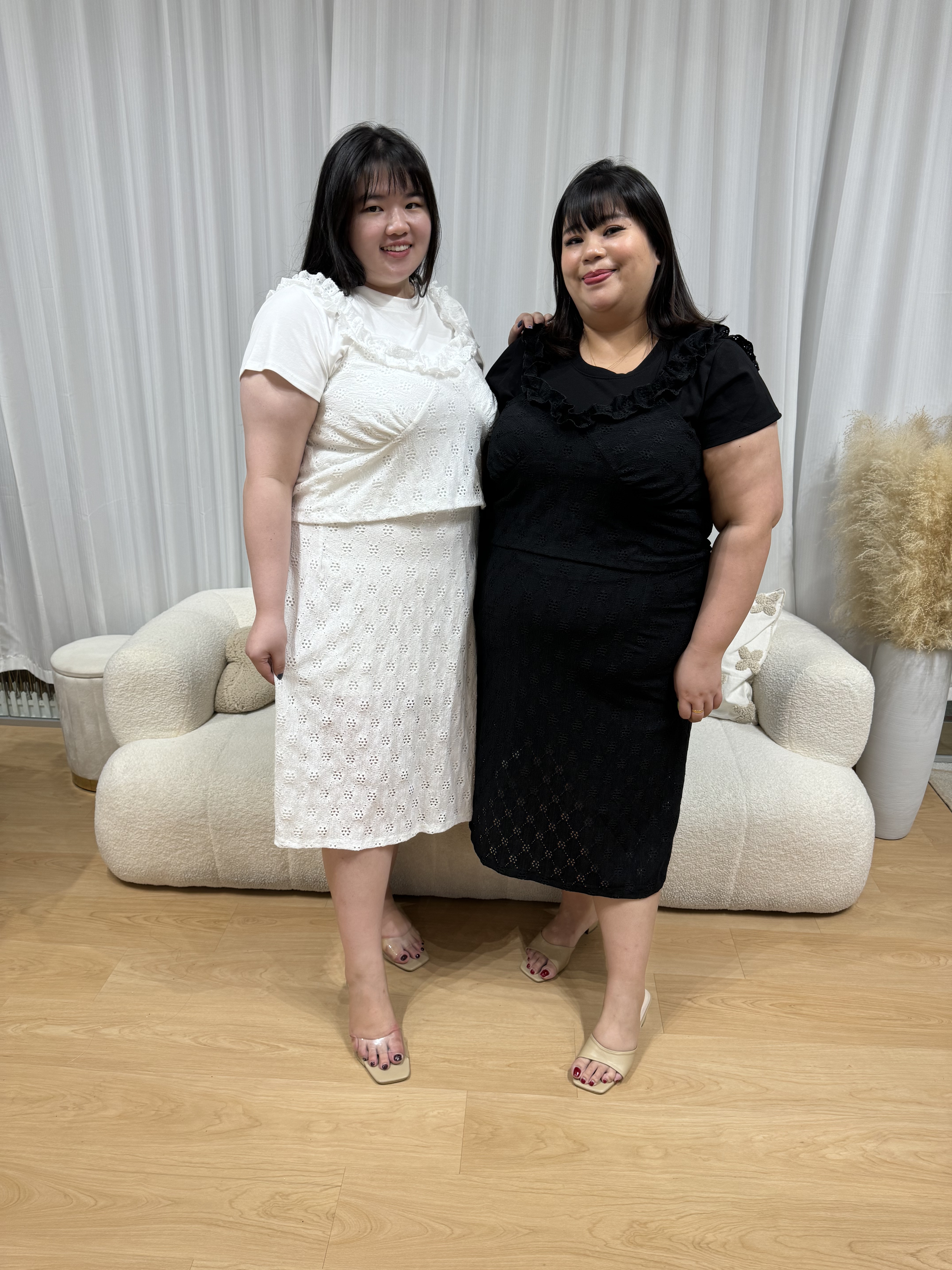 Arissa Soft Lace Set | Plus Size Set