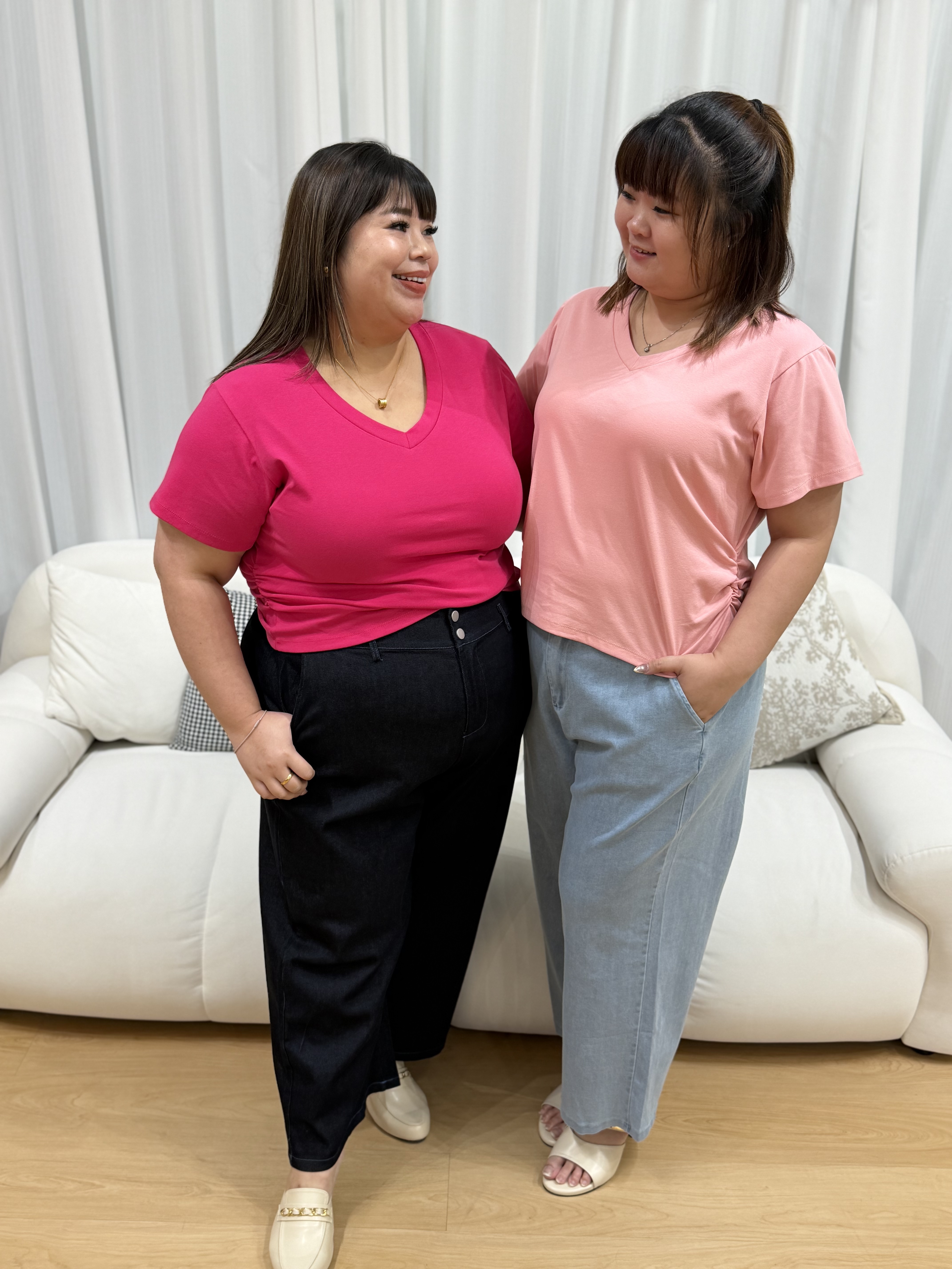 Love+ Blair Twin Button Jeans #1816 | Plus Size Jeans