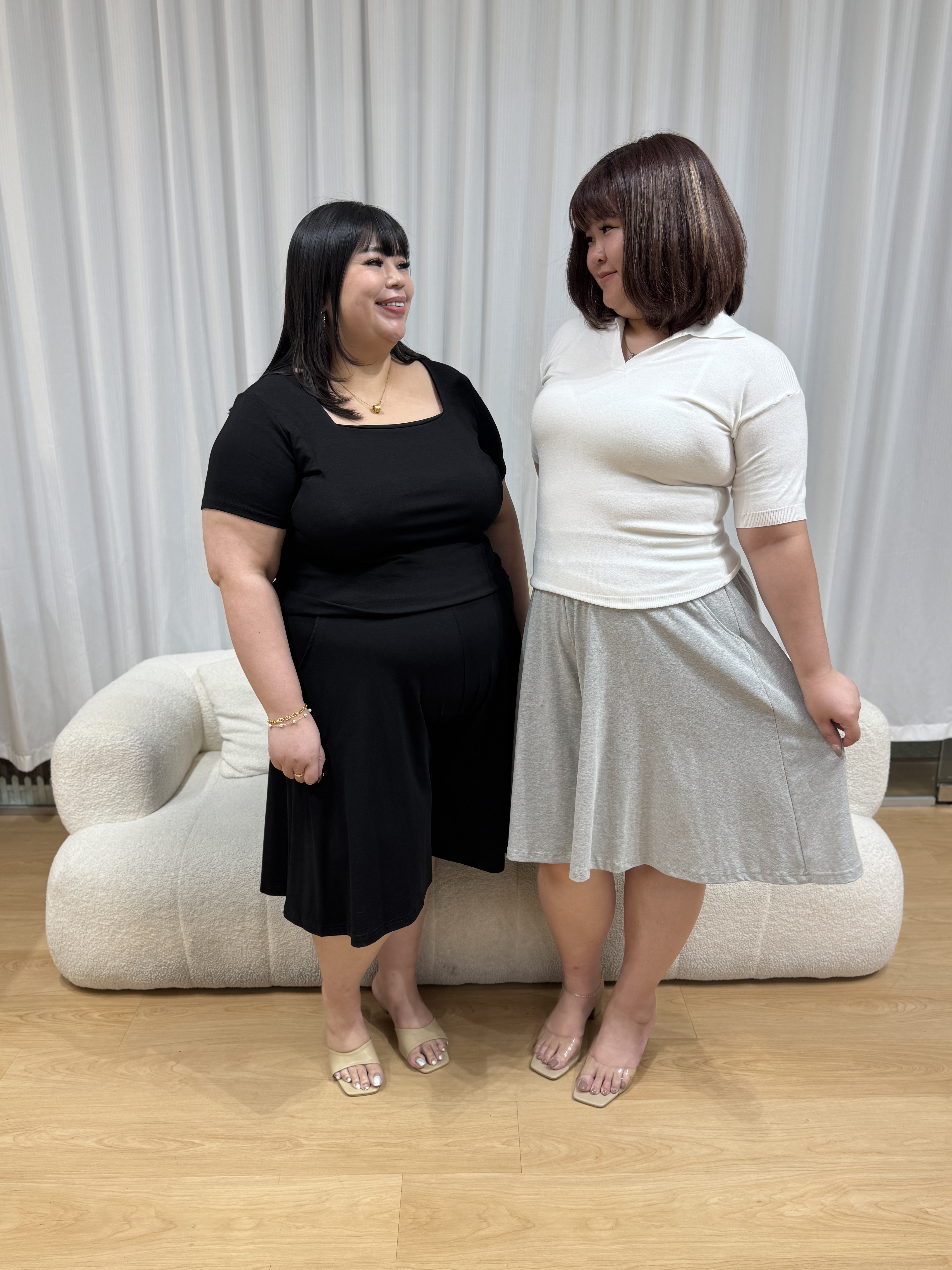 Miya Cotton Culottes |Plus Size Shorts