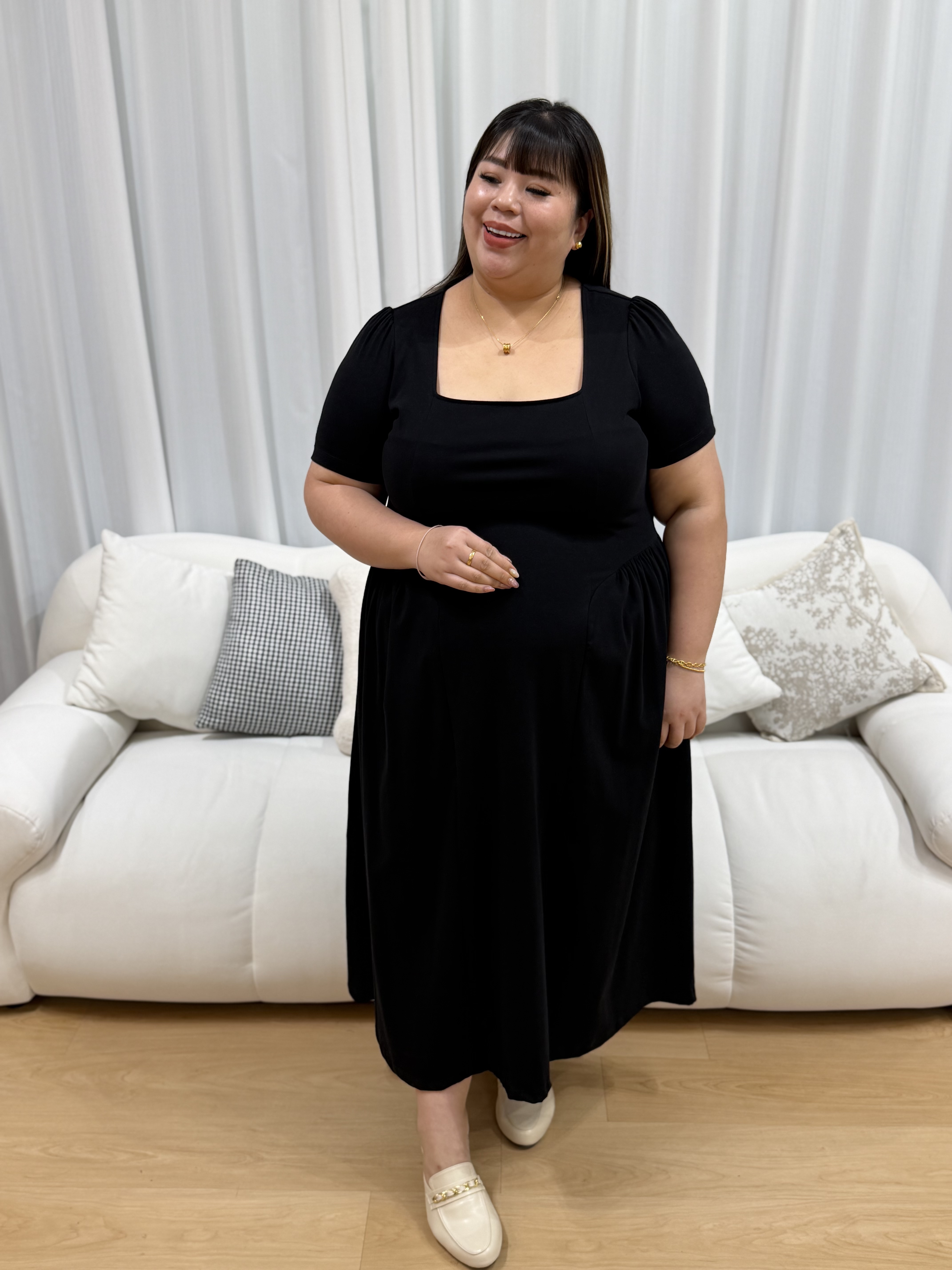 Love+ Welcia MAXI Flutter Premium Cotton Dress | Plus Size Dress