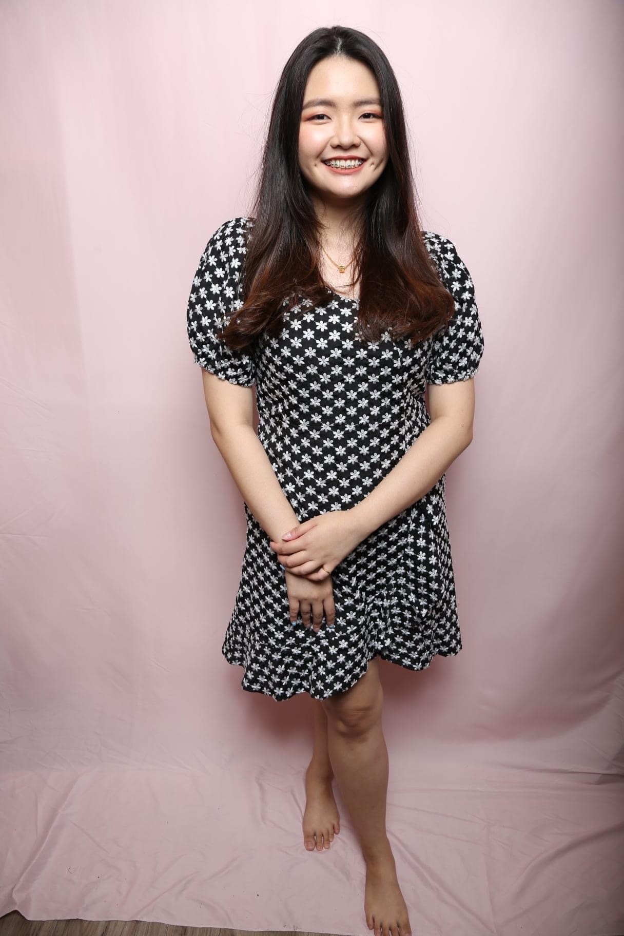 Love+ Avery Black  3D Dress | Plus Size Dress Singapore
