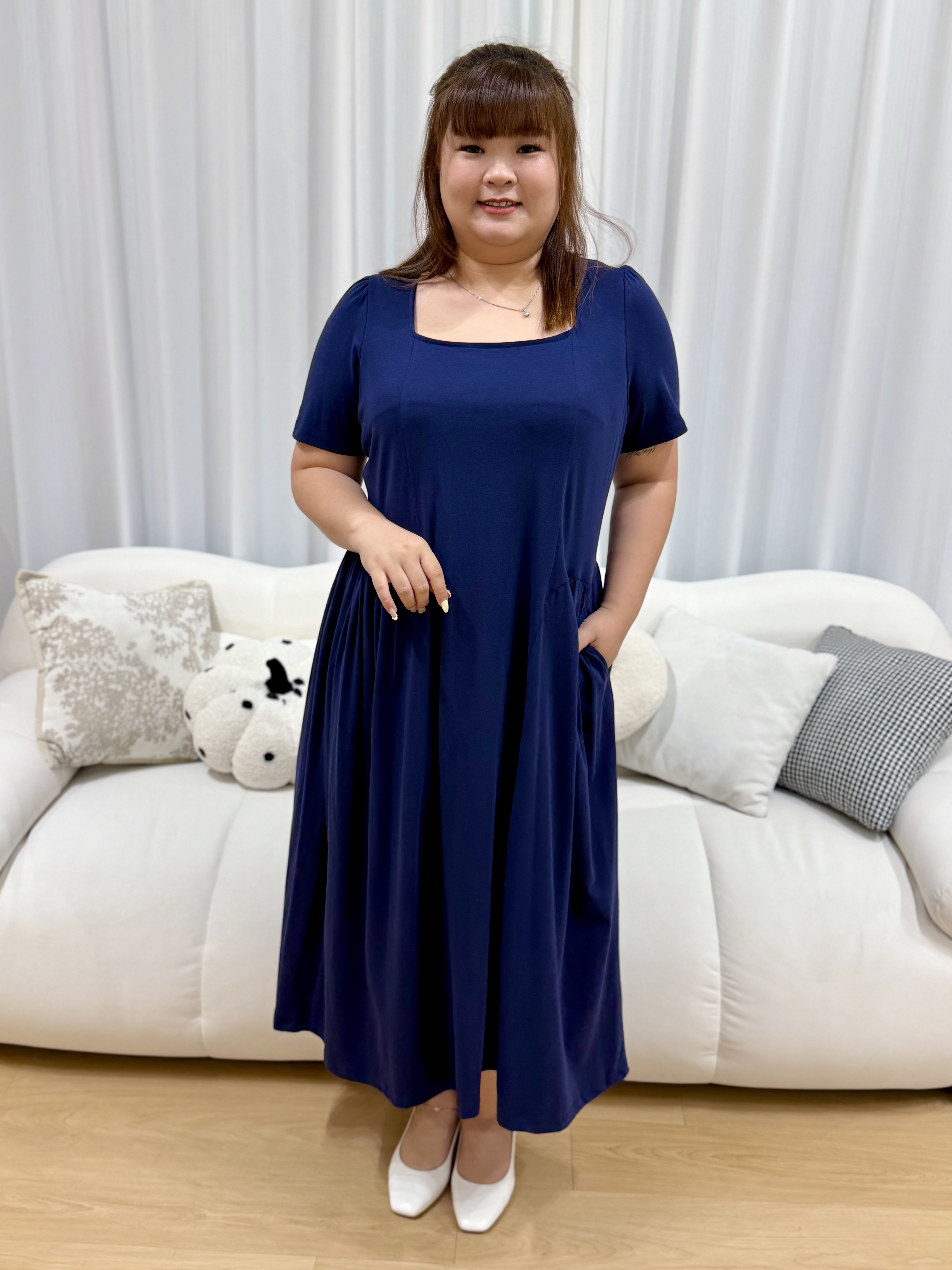 Love+ Welcia MAXI Flutter Premium Cotton Dress | Plus Size Dress
