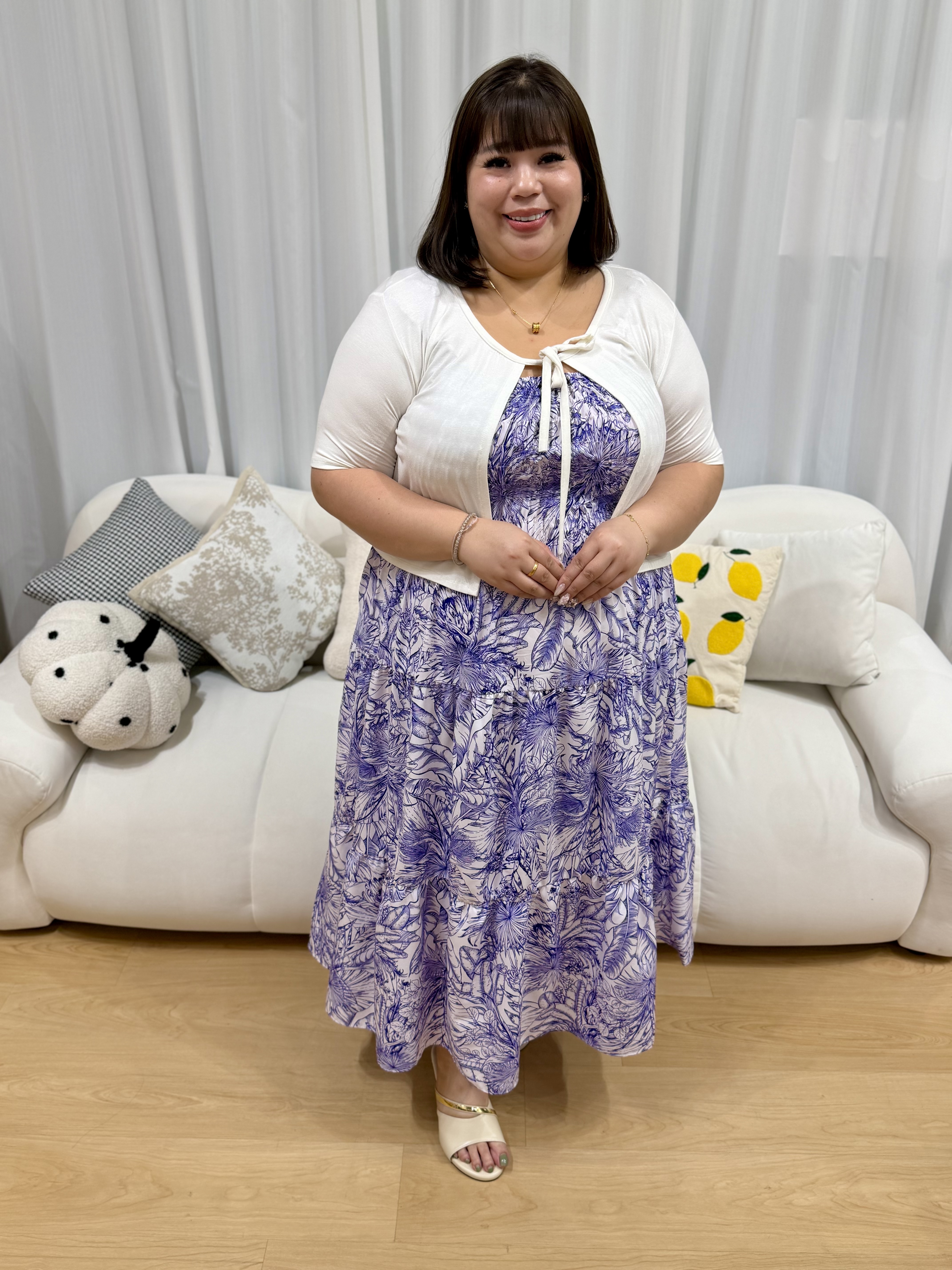Love+ Chloe Hommé Abstract Maxi Dress | Plus Size Dress