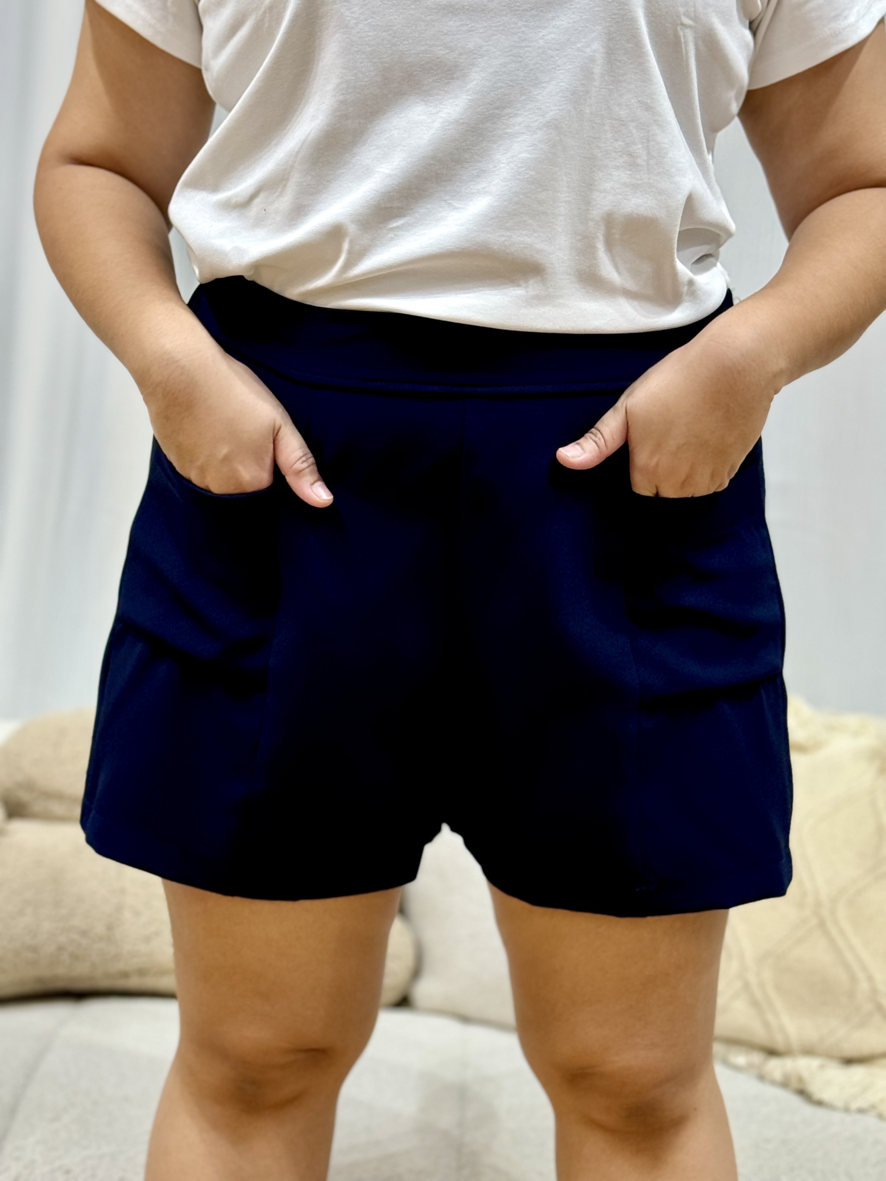 Jazmine Duo Pocket Shorts | Plus Size Shorts