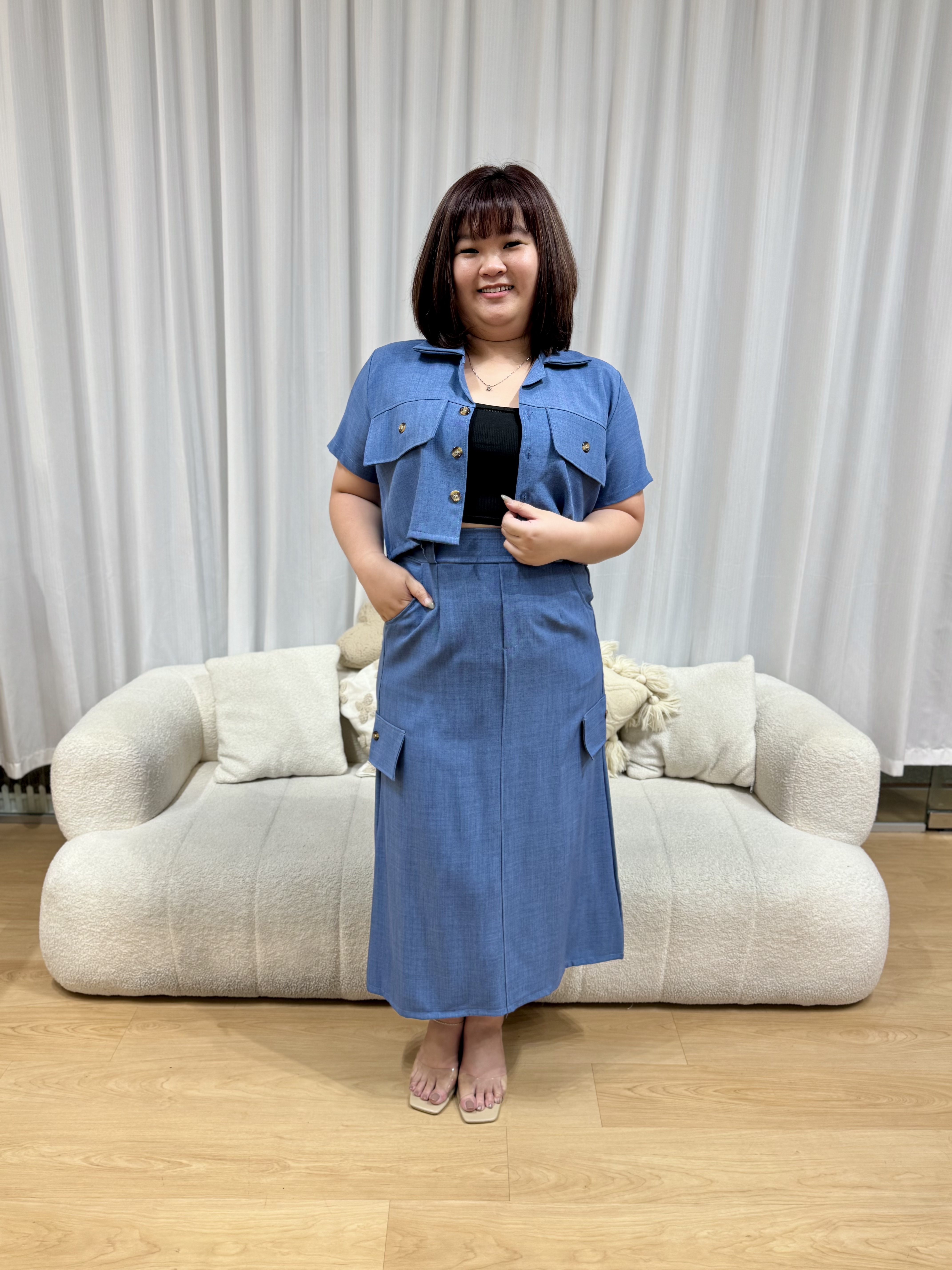 Ginny Premium Blazer Set | Plus Size Blazer